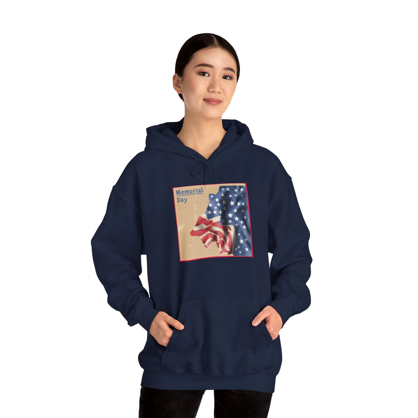 Unisex Heavy Blend™ Hooded Sweatshirt - Memorial's Day