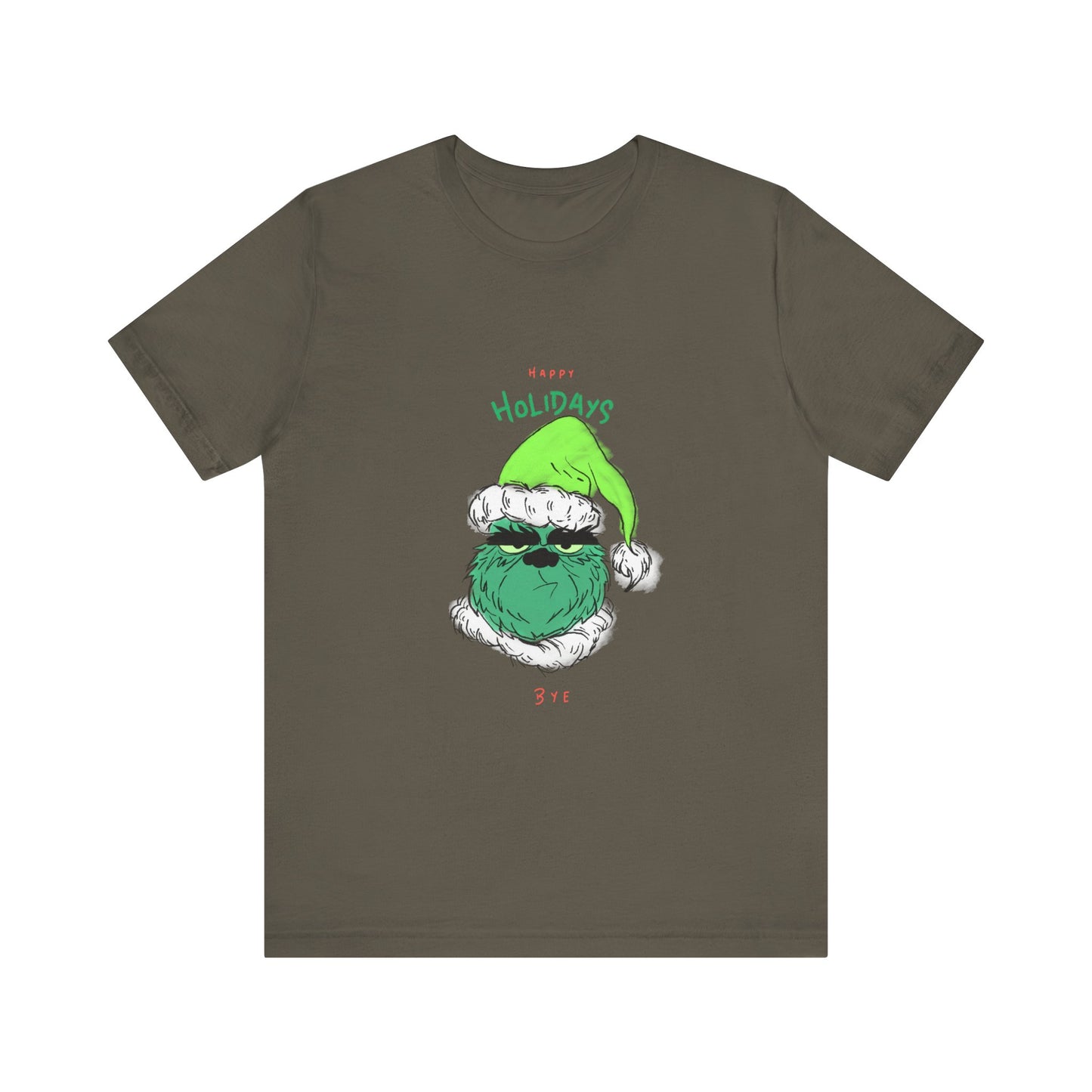 Grumpy Holiday - Unisex Jersey Short Sleeve Tee