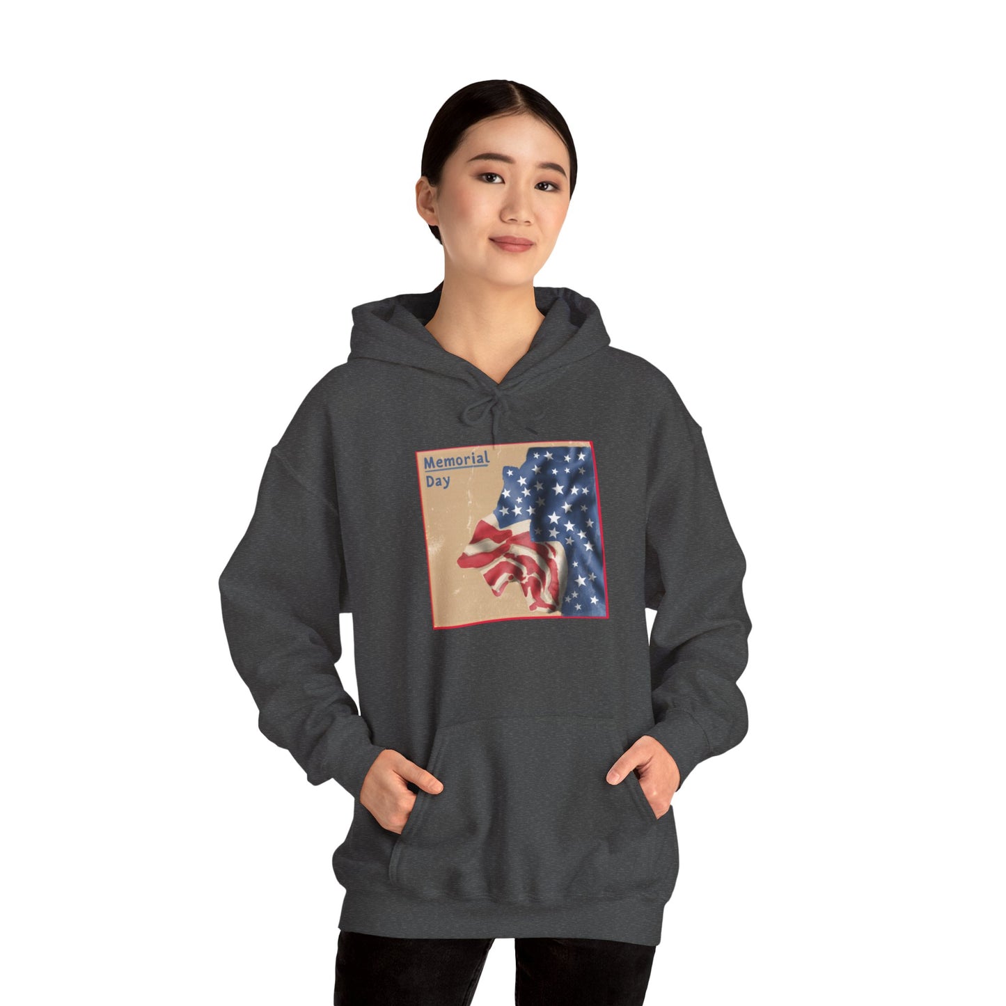 Unisex Heavy Blend™ Hooded Sweatshirt - Memorial's Day