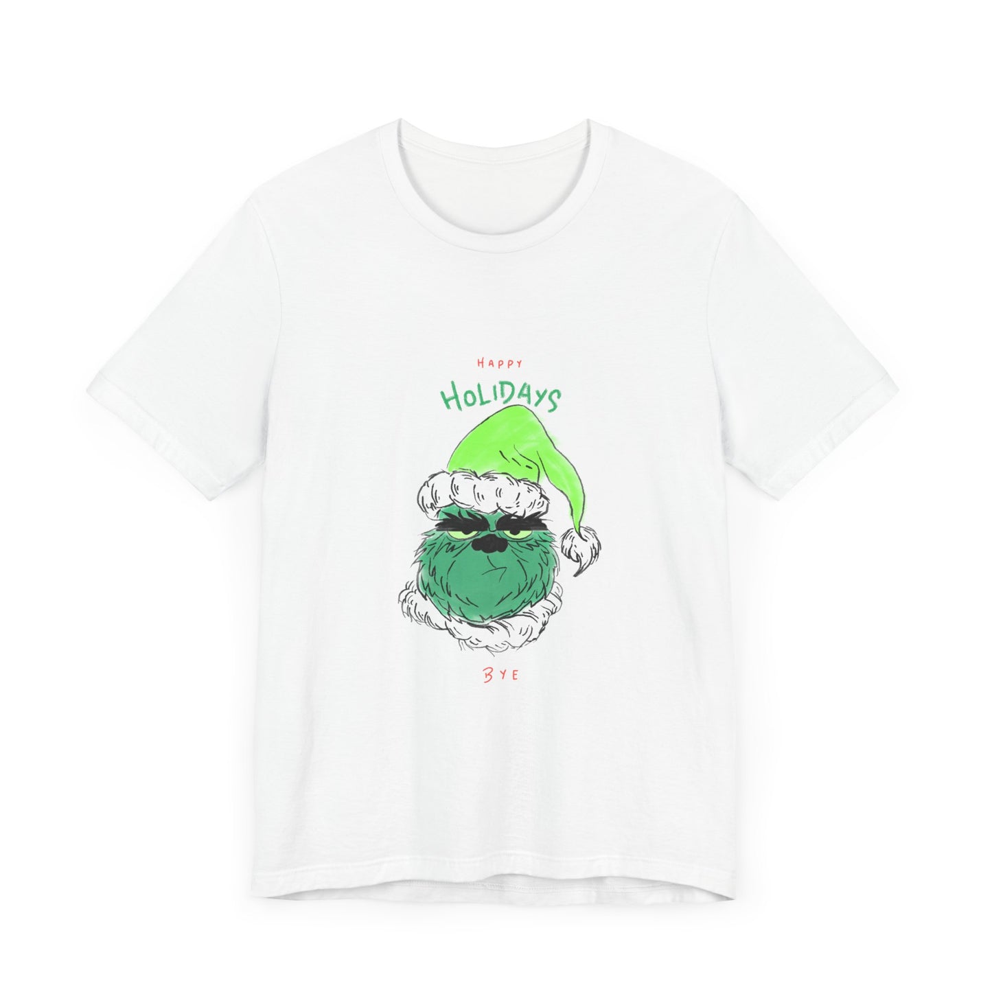 Grumpy Holiday - Unisex Jersey Short Sleeve Tee