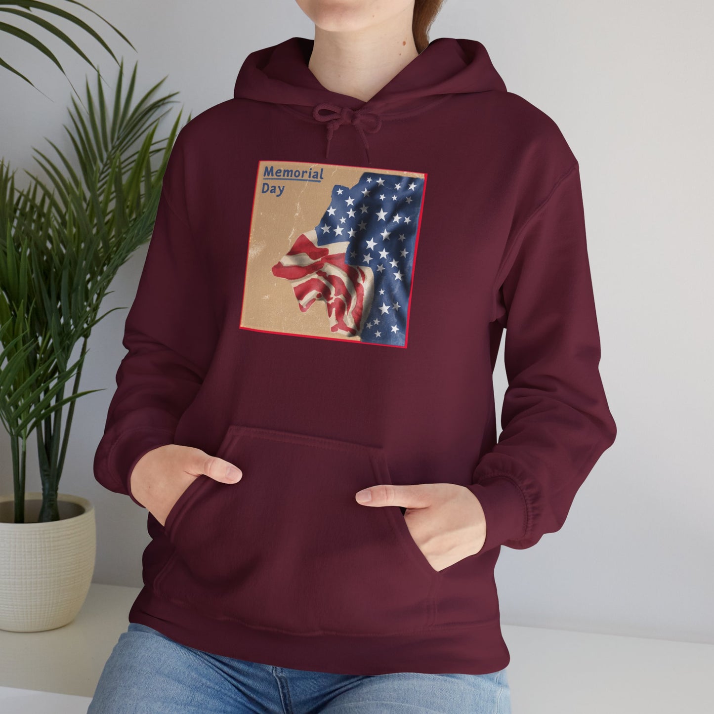 Unisex Heavy Blend™ Hooded Sweatshirt - Memorial's Day