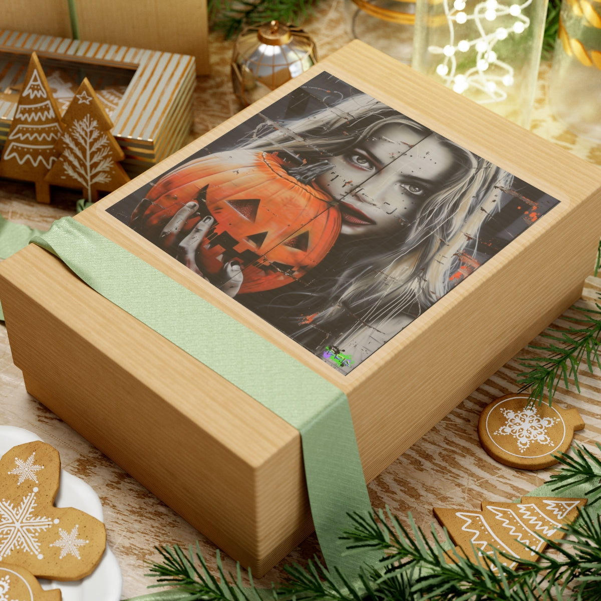 Kiss-Cut Stickers - Deadly Stare - Halloween 2024 - Epicdsgn