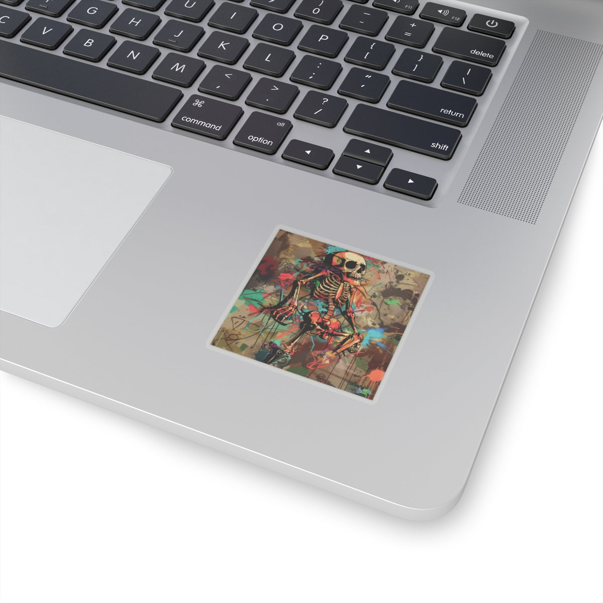 Kiss-Cut Stickers - Sleeping Skeleton - Halloween 2024 - Epicdsgn