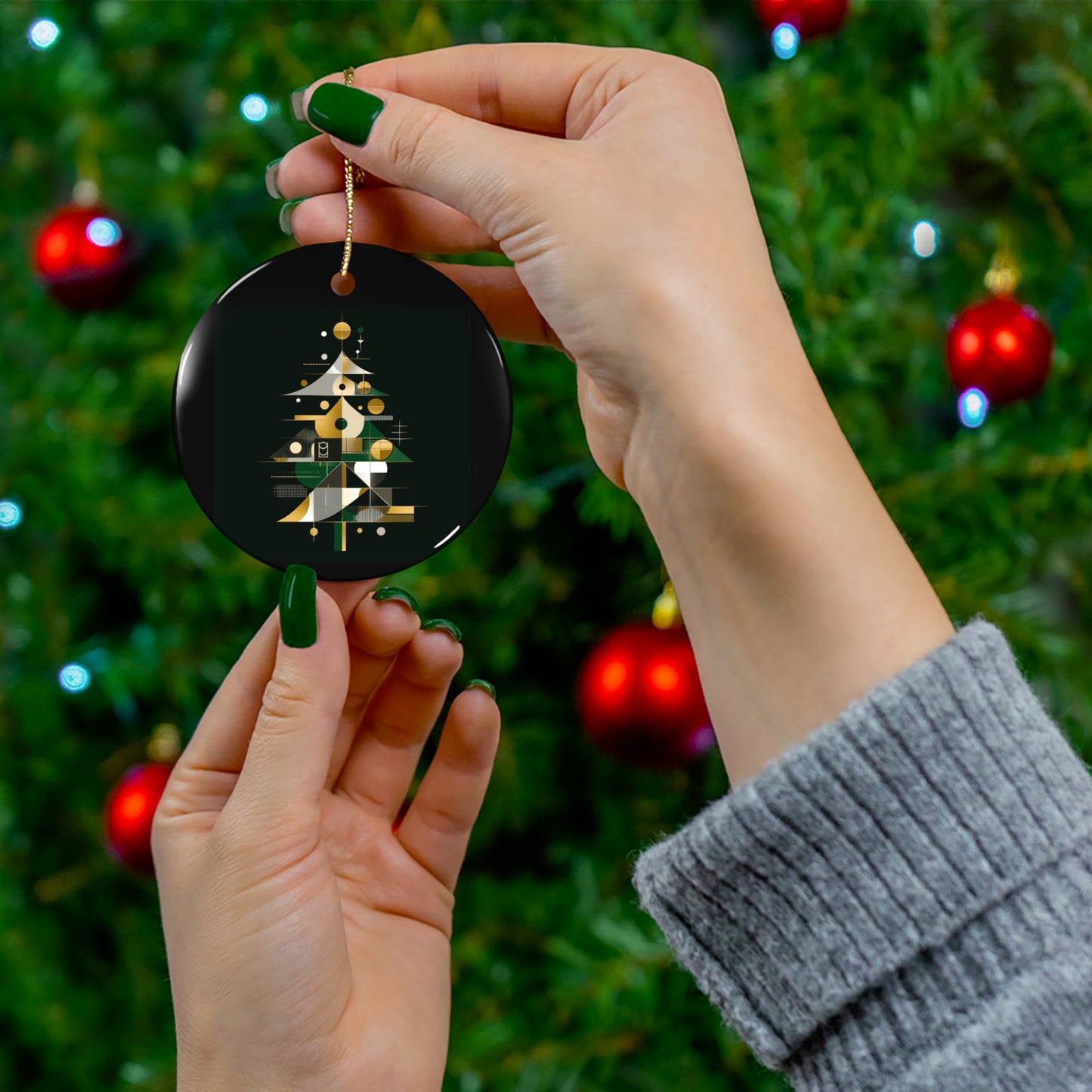 Ceramic Ornament, 4 Shapes - Shapes of the Season - epicdsgn