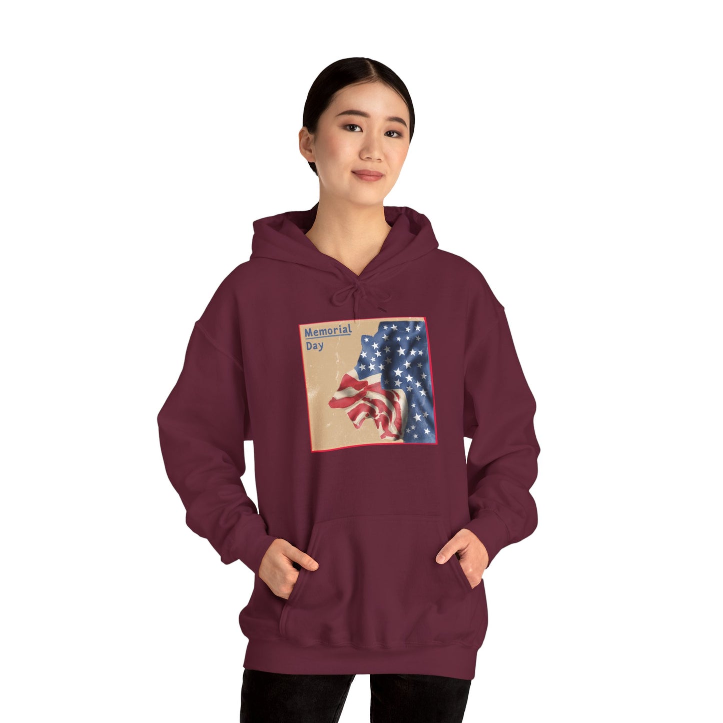 Unisex Heavy Blend™ Hooded Sweatshirt - Memorial's Day