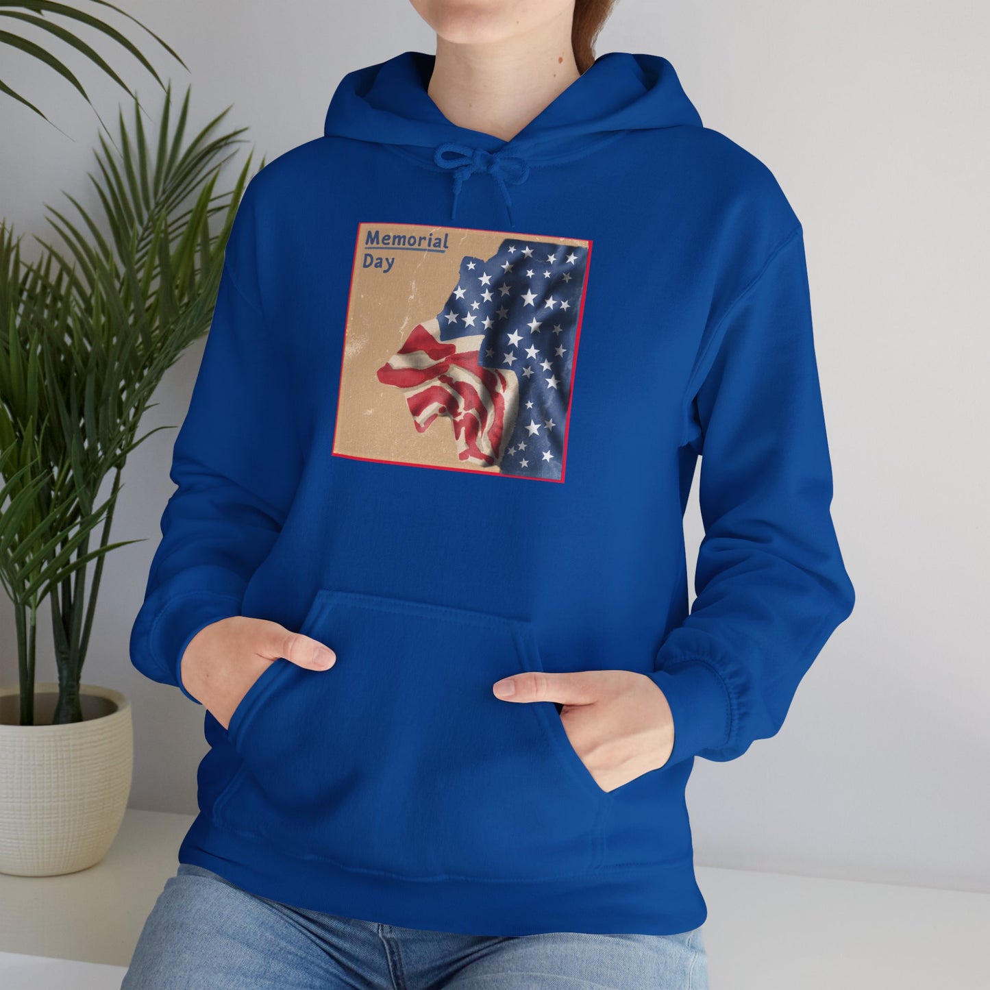 Unisex Heavy Blend™ Hooded Sweatshirt - Memorial's Day