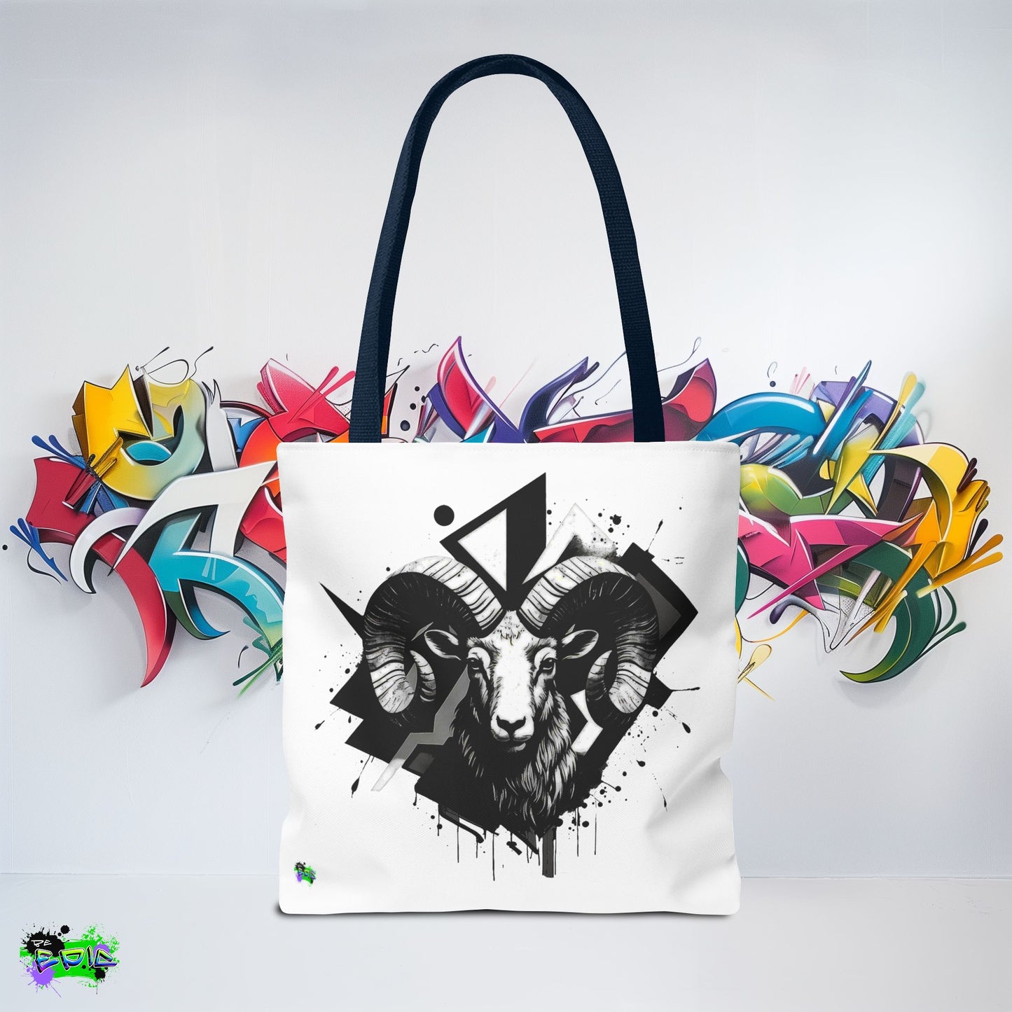 Zodiac Tote Bag, Aries Constellation Eco-Friendly Reusable Canvas Shopping Bag - Astrology Gift, Horoscope Handbag, Star Sign Market Tote,