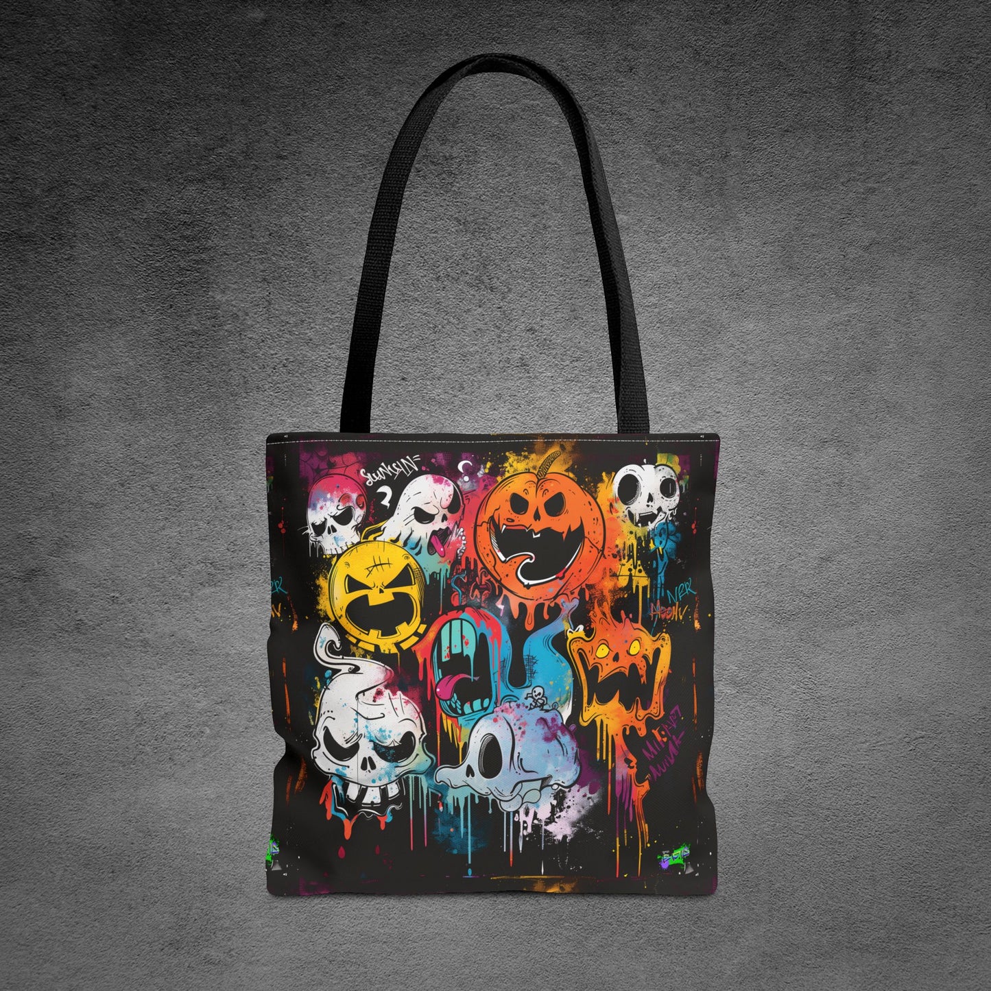 Tote Bag (AOP) - Laughing Pumpkin - Halloween 2024 - Epicdsgn