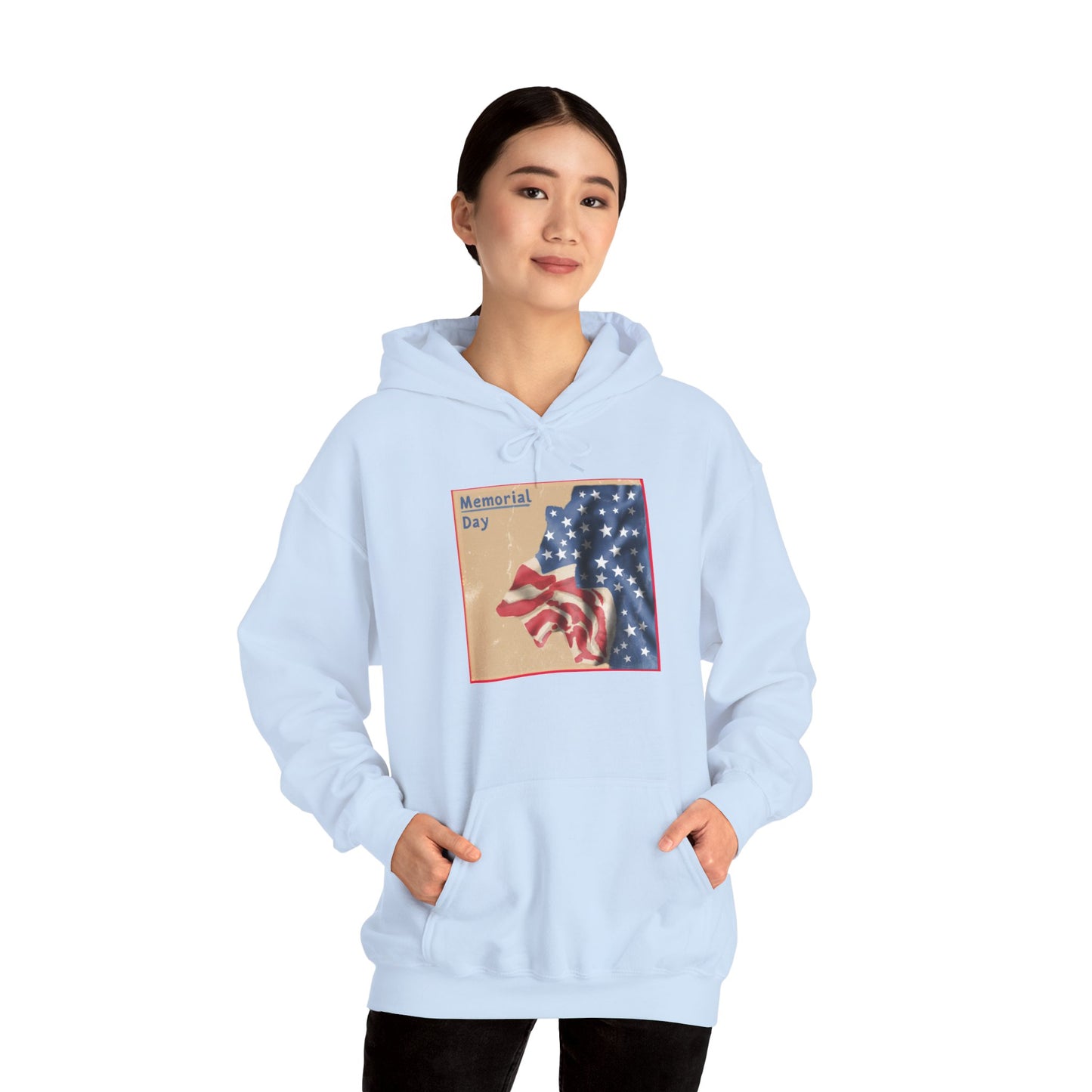 Unisex Heavy Blend™ Hooded Sweatshirt - Memorial's Day
