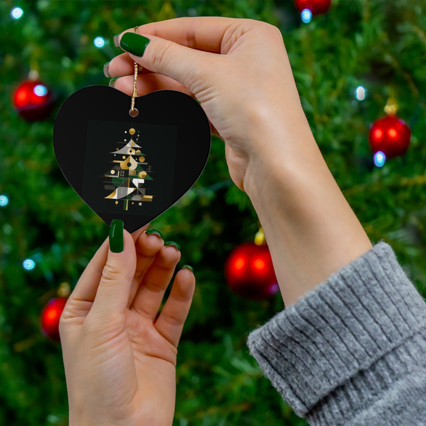 Ceramic Ornament, 4 Shapes - Shapes of the Season - epicdsgn