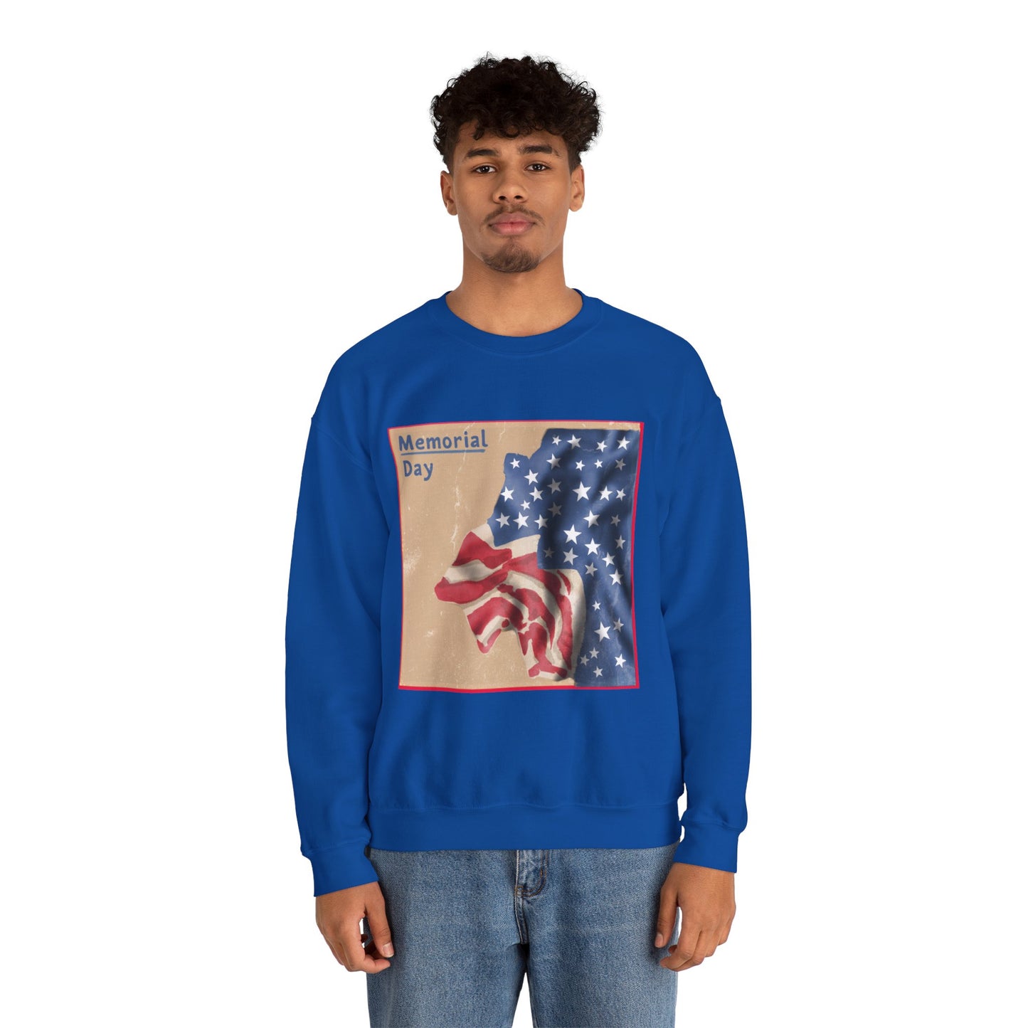 Unisex Heavy Blend™ Crewneck Sweatshirt - Memorial's Day