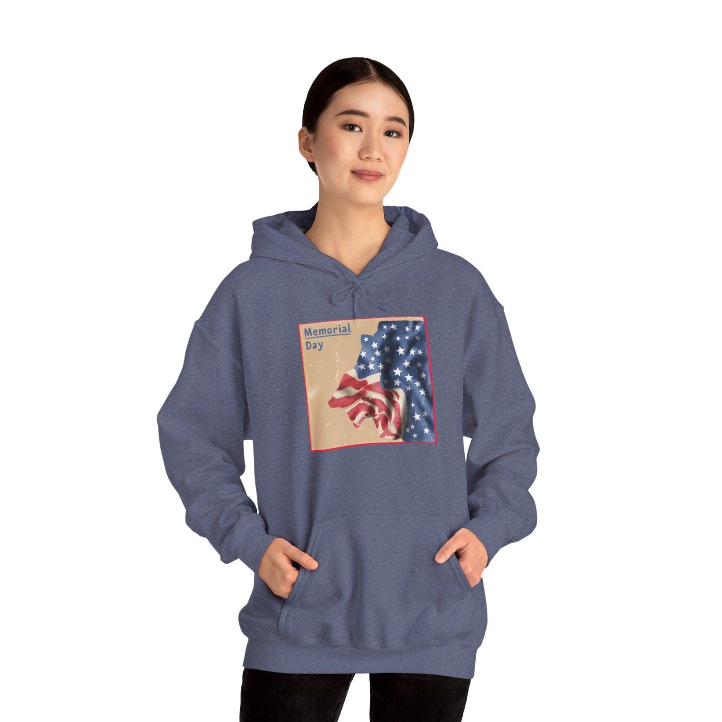 Unisex Heavy Blend™ Hooded Sweatshirt - Memorial's Day