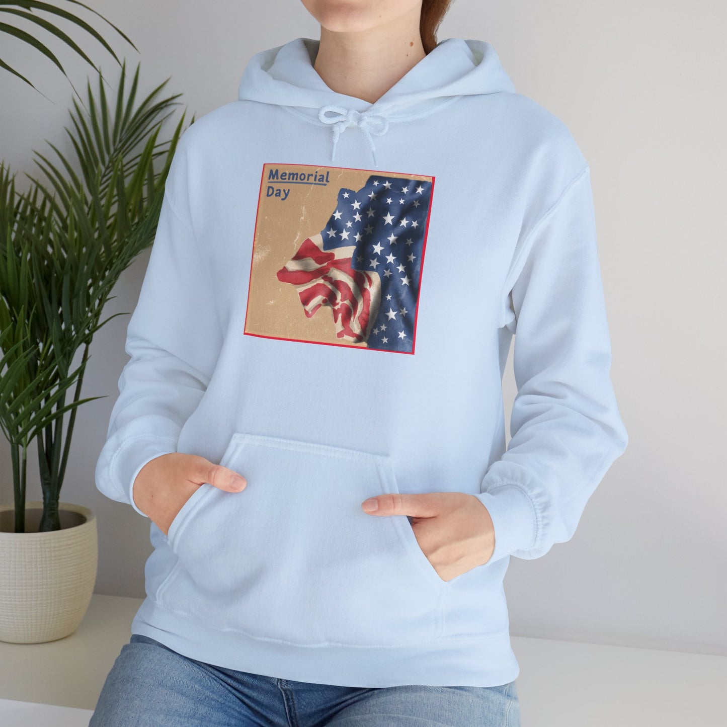 Unisex Heavy Blend™ Hooded Sweatshirt - Memorial's Day