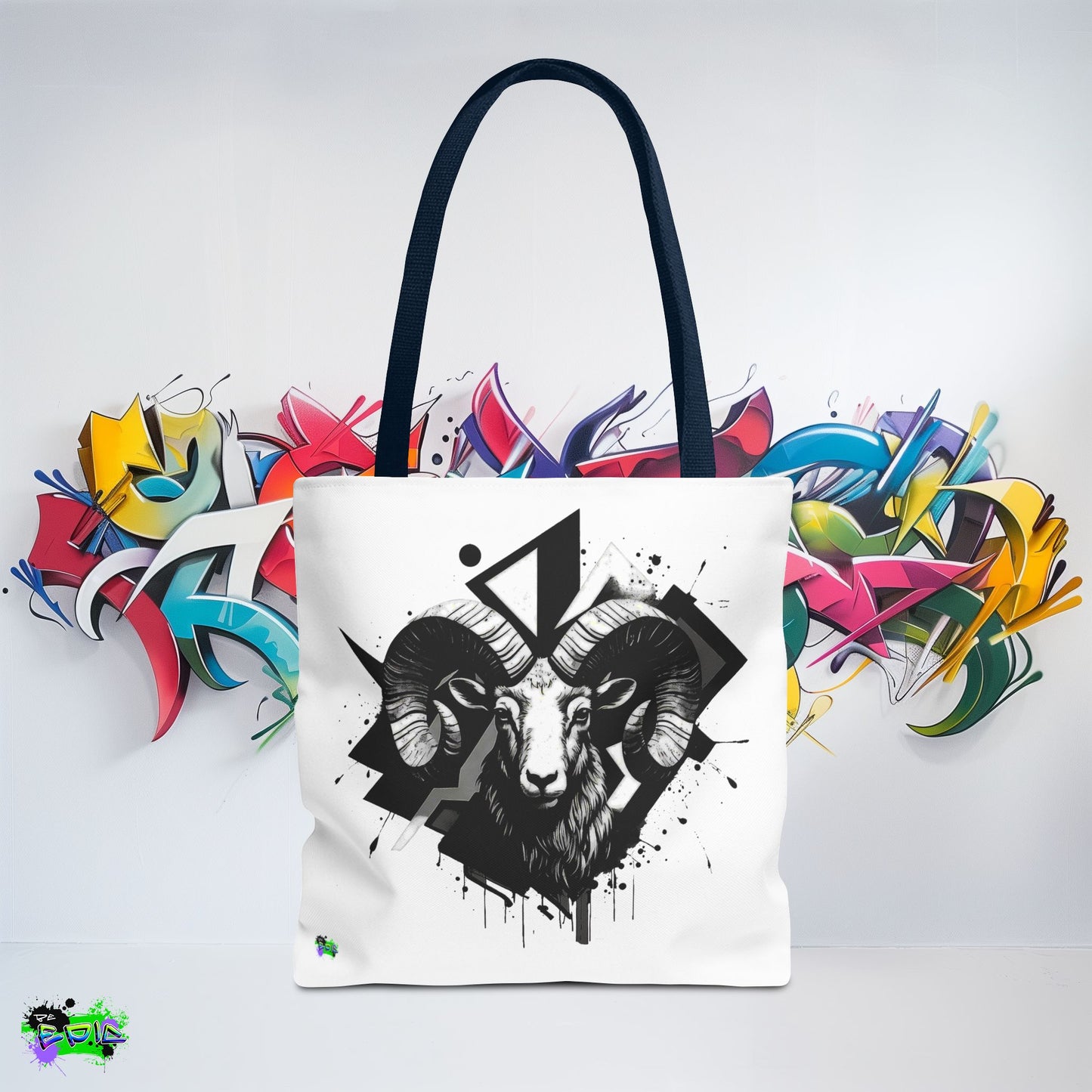Zodiac Tote Bag, Aries Constellation Eco-Friendly Reusable Canvas Shopping Bag - Astrology Gift, Horoscope Handbag, Star Sign Market Tote,