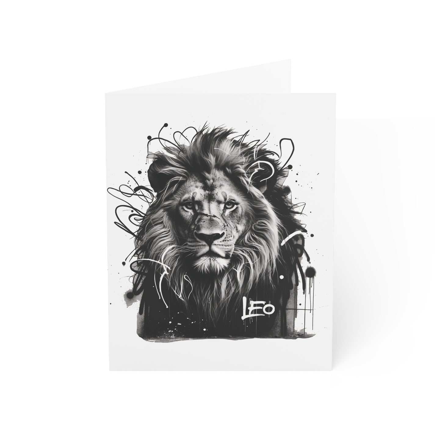 Greeting Cards, Zodiac Leo Design, Birthday Cards, Stationery Set, Bulk Cards, Card Group, Horoscope Cards