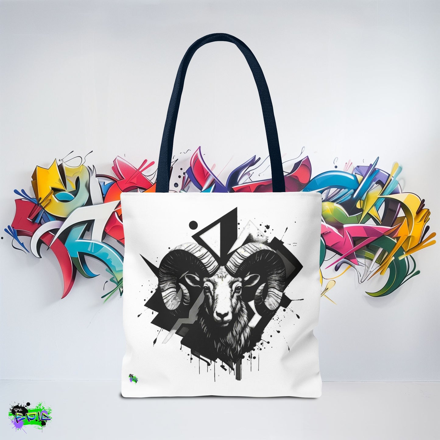 Zodiac Tote Bag, Aries Constellation Eco-Friendly Reusable Canvas Shopping Bag - Astrology Gift, Horoscope Handbag, Star Sign Market Tote,