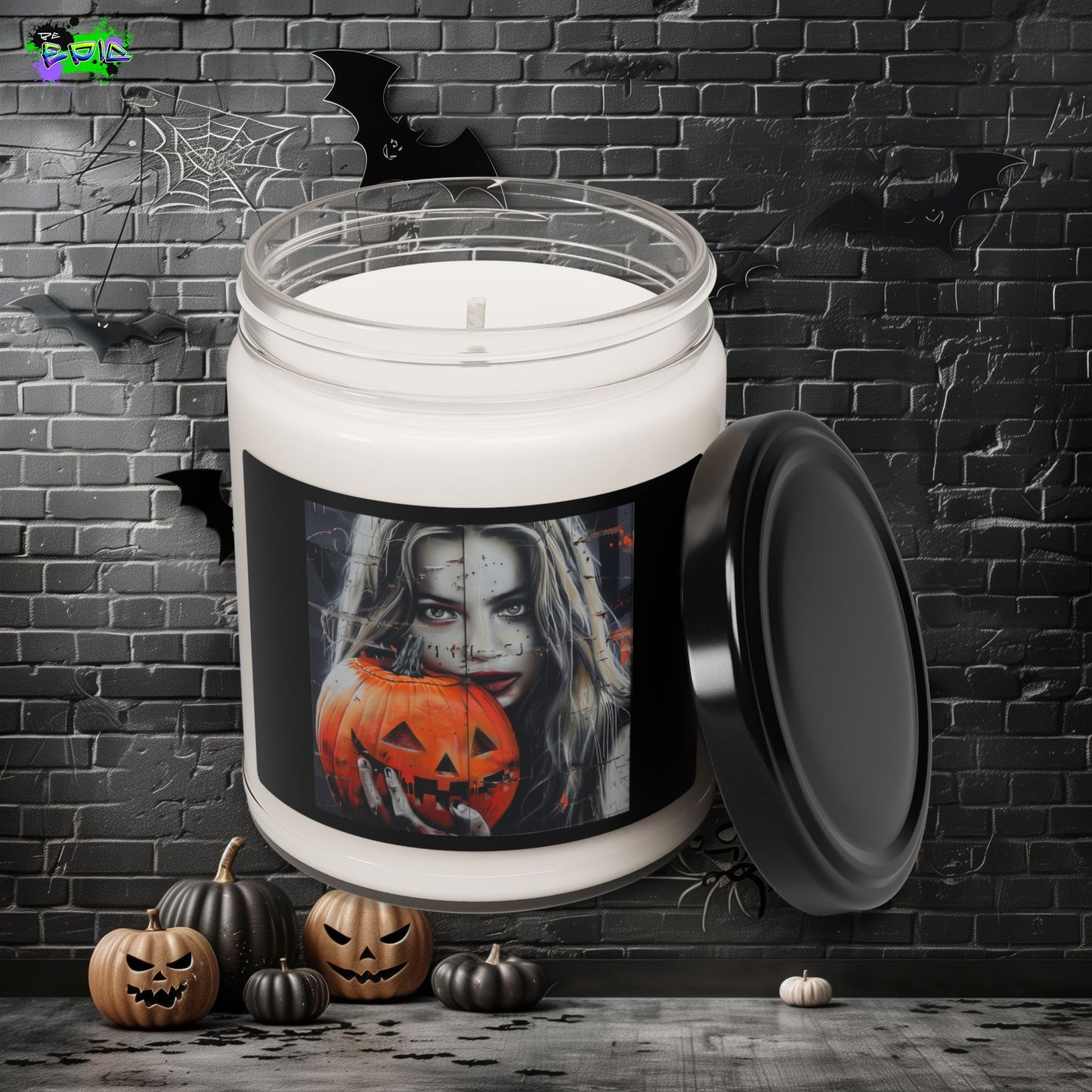 Scented Soy Candle, 9oz - Deadly Stare - Halloween 2024 - Epicdsgn