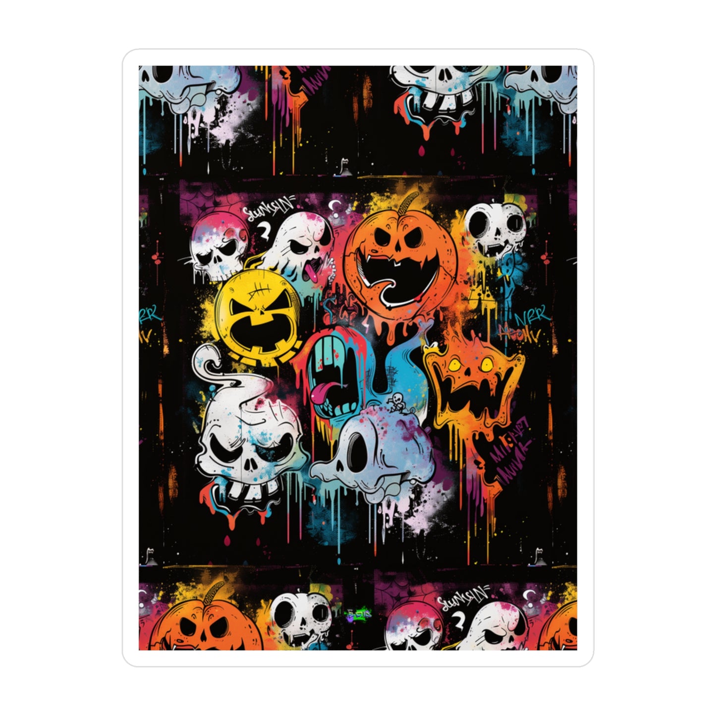Kiss-Cut Vinyl Decals - Halloween 2024 - Epicdsgn