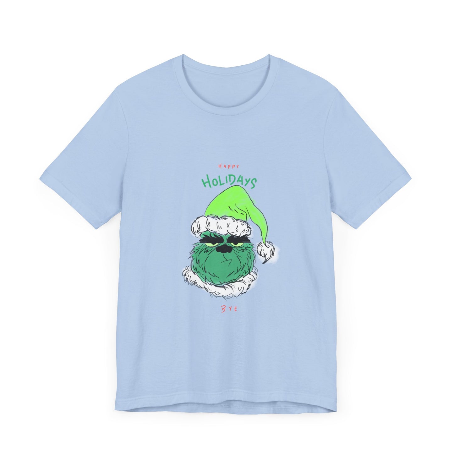 Grumpy Holiday - Unisex Jersey Short Sleeve Tee