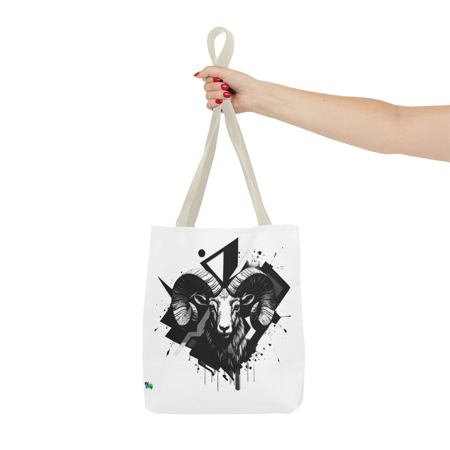 Zodiac Tote Bag, Aries Constellation Eco-Friendly Reusable Canvas Shopping Bag - Astrology Gift, Horoscope Handbag, Star Sign Market Tote,
