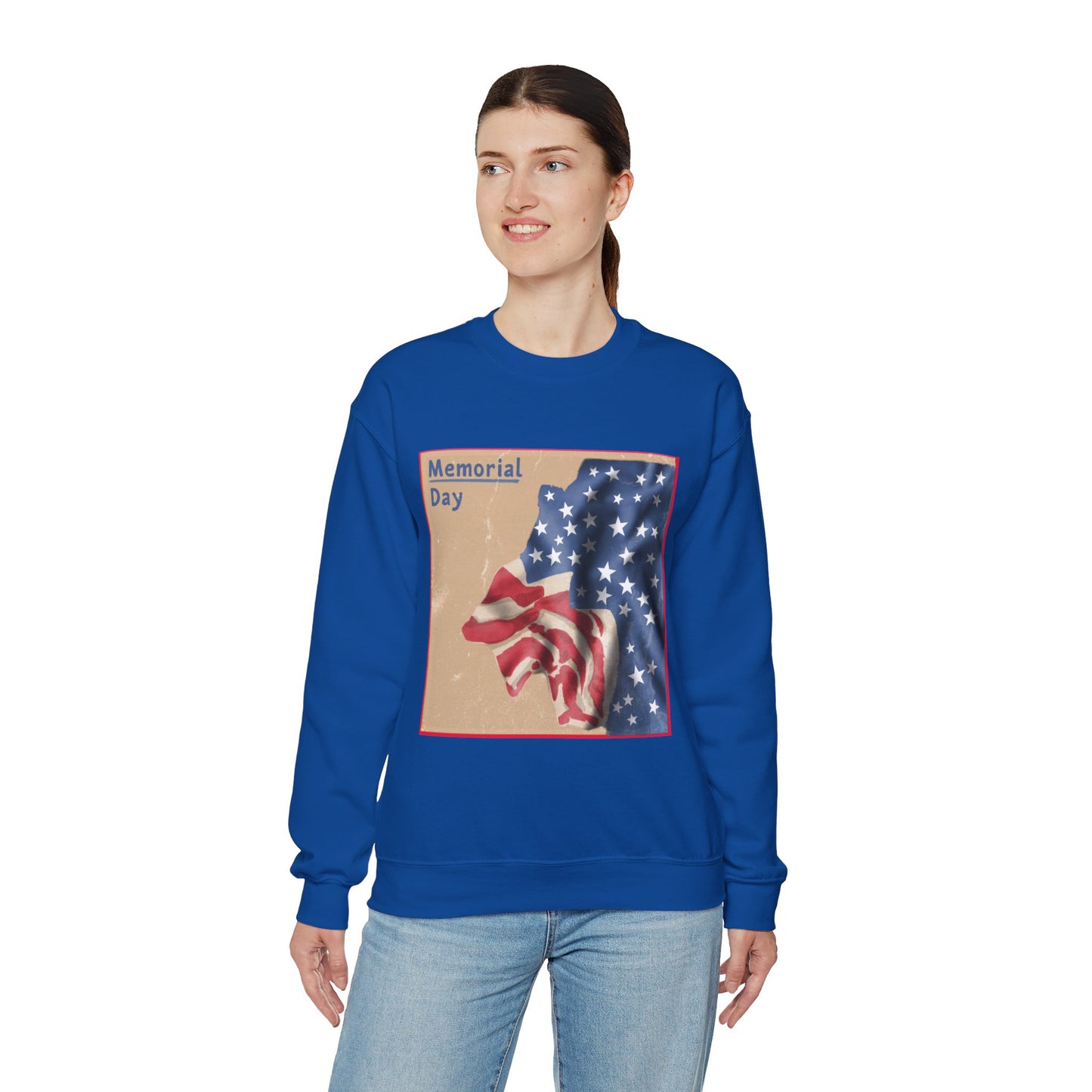 Unisex Heavy Blend™ Crewneck Sweatshirt - Memorial's Day