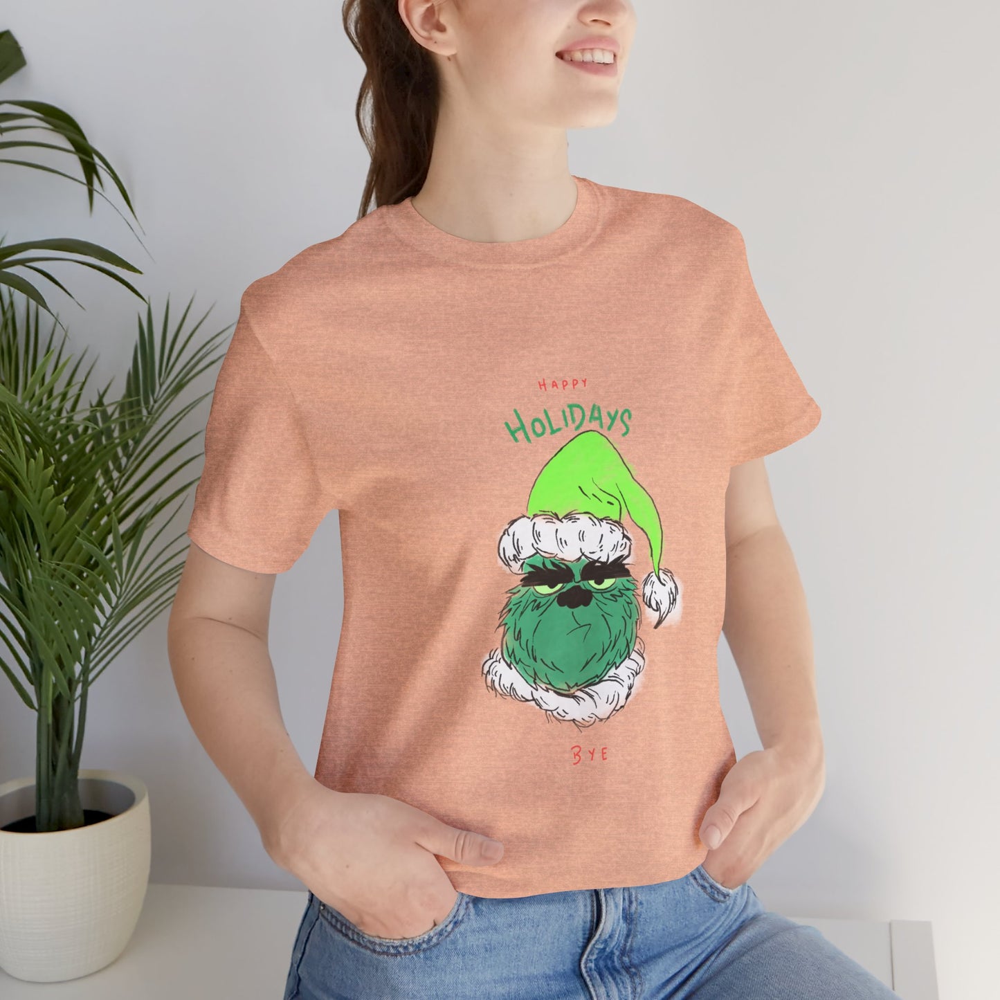 Grumpy Holiday - Unisex Jersey Short Sleeve Tee