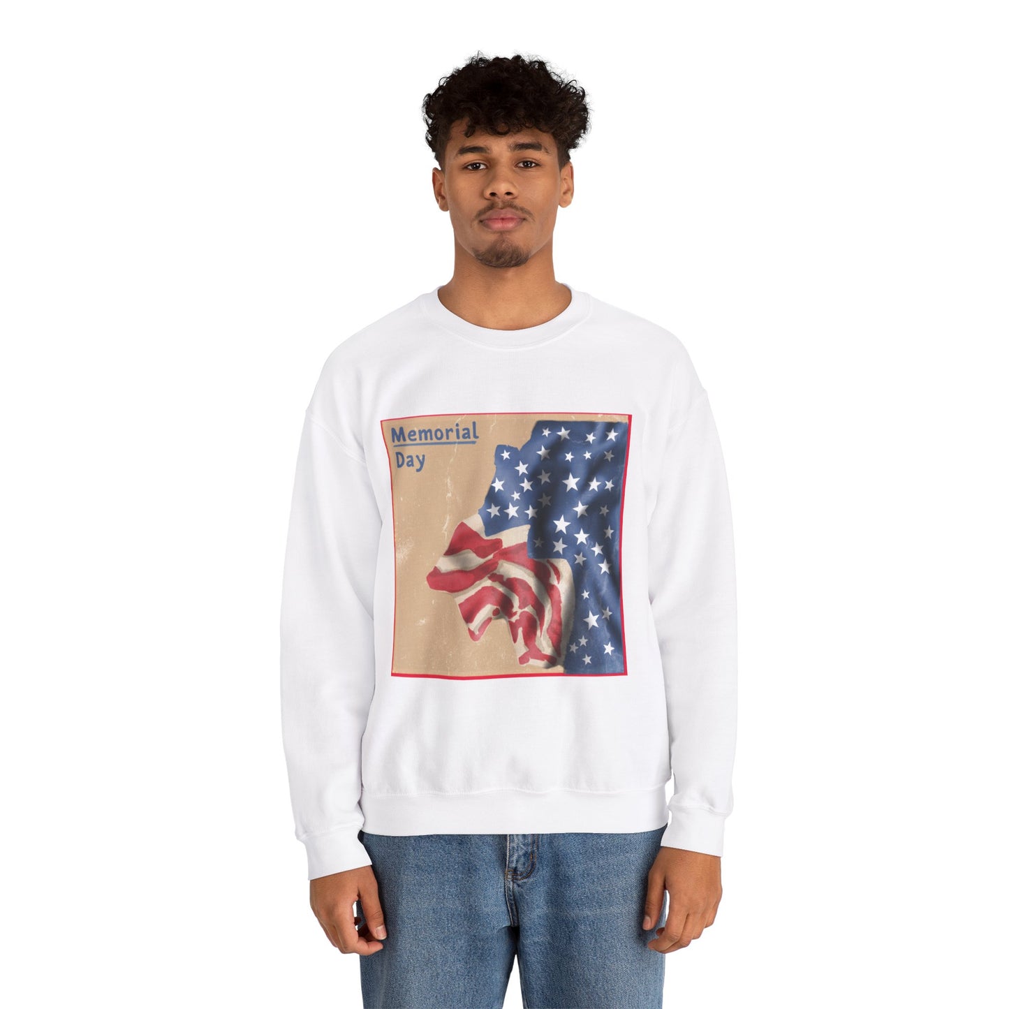 Unisex Heavy Blend™ Crewneck Sweatshirt - Memorial's Day
