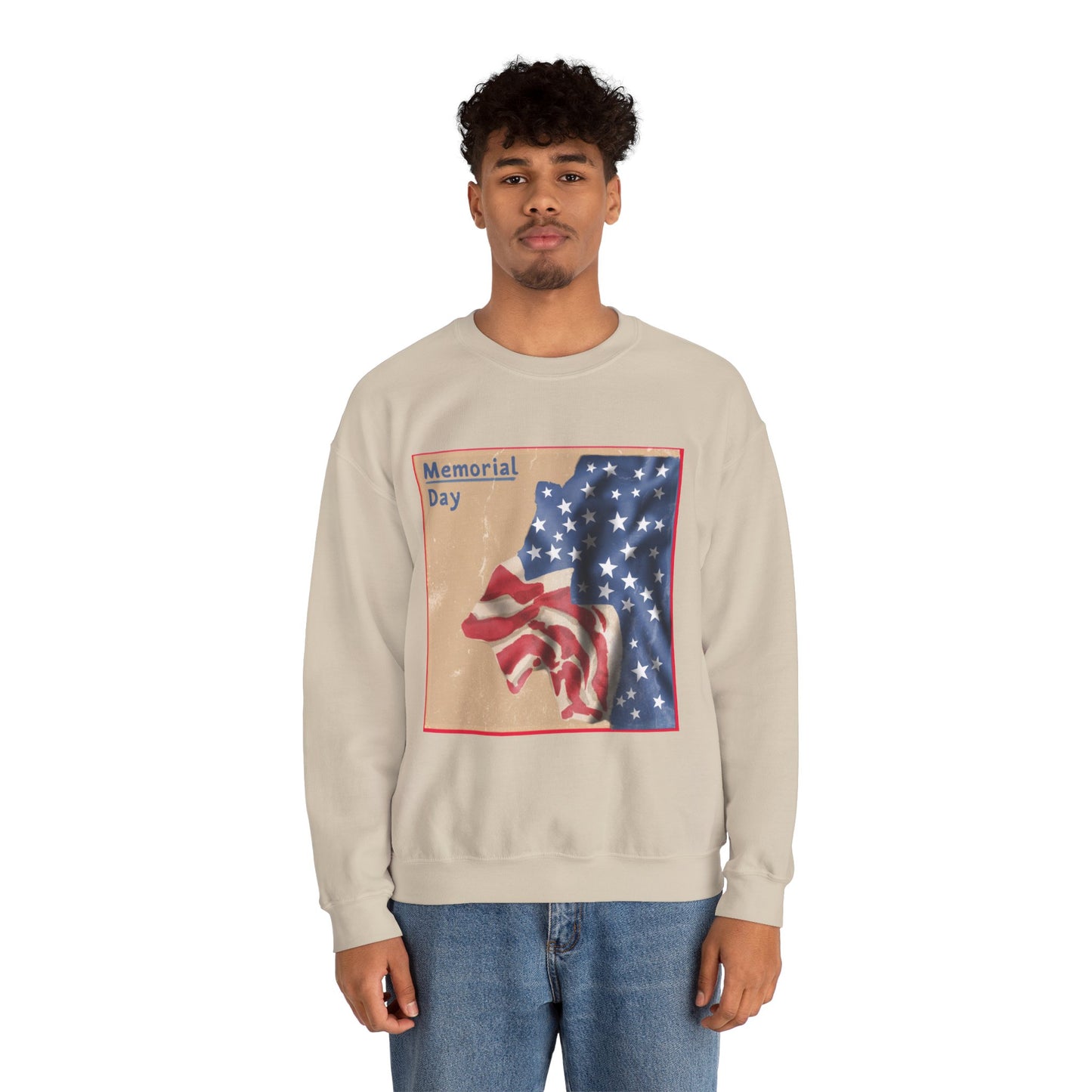 Unisex Heavy Blend™ Crewneck Sweatshirt - Memorial's Day