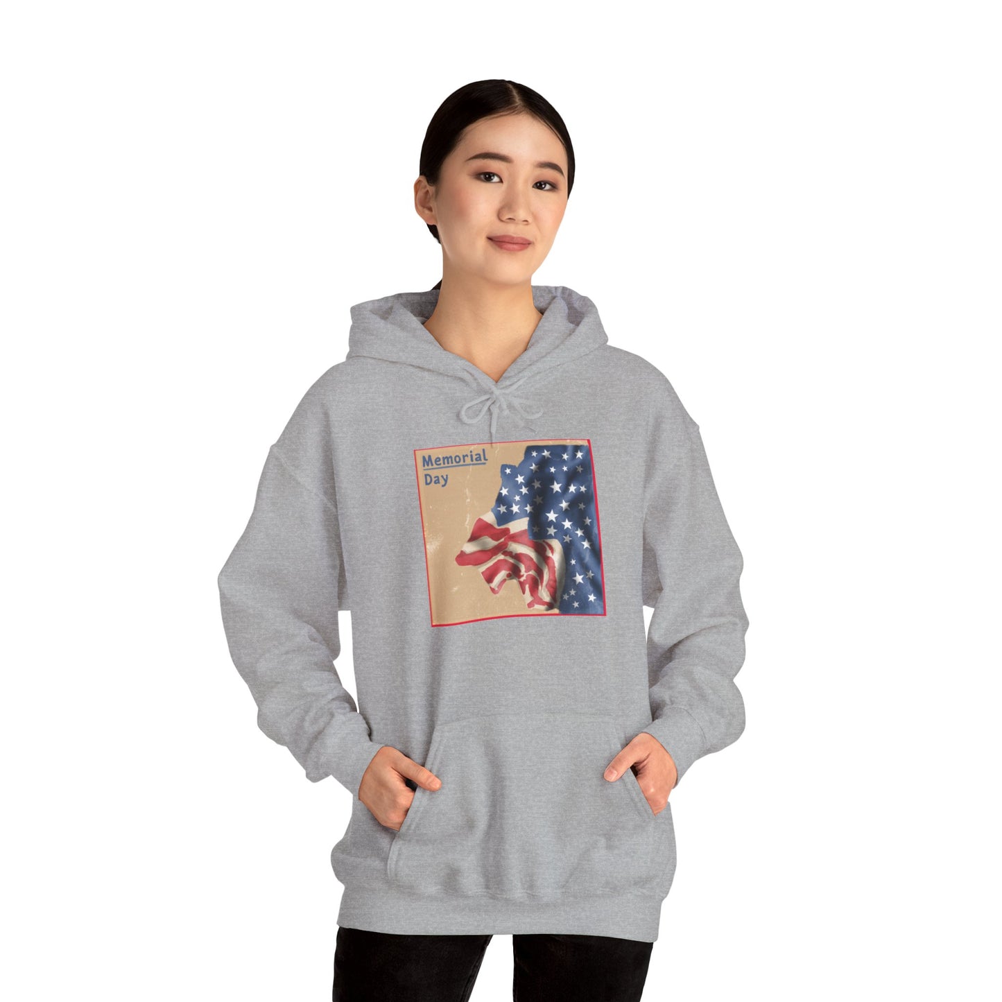 Unisex Heavy Blend™ Hooded Sweatshirt - Memorial's Day