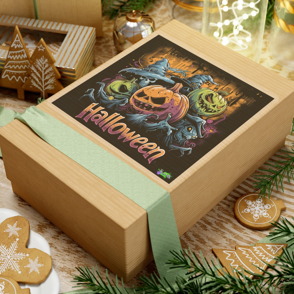 Kiss-Cut Stickers - Scary Pumpkin - Halloween 2024 - Epicdsgn