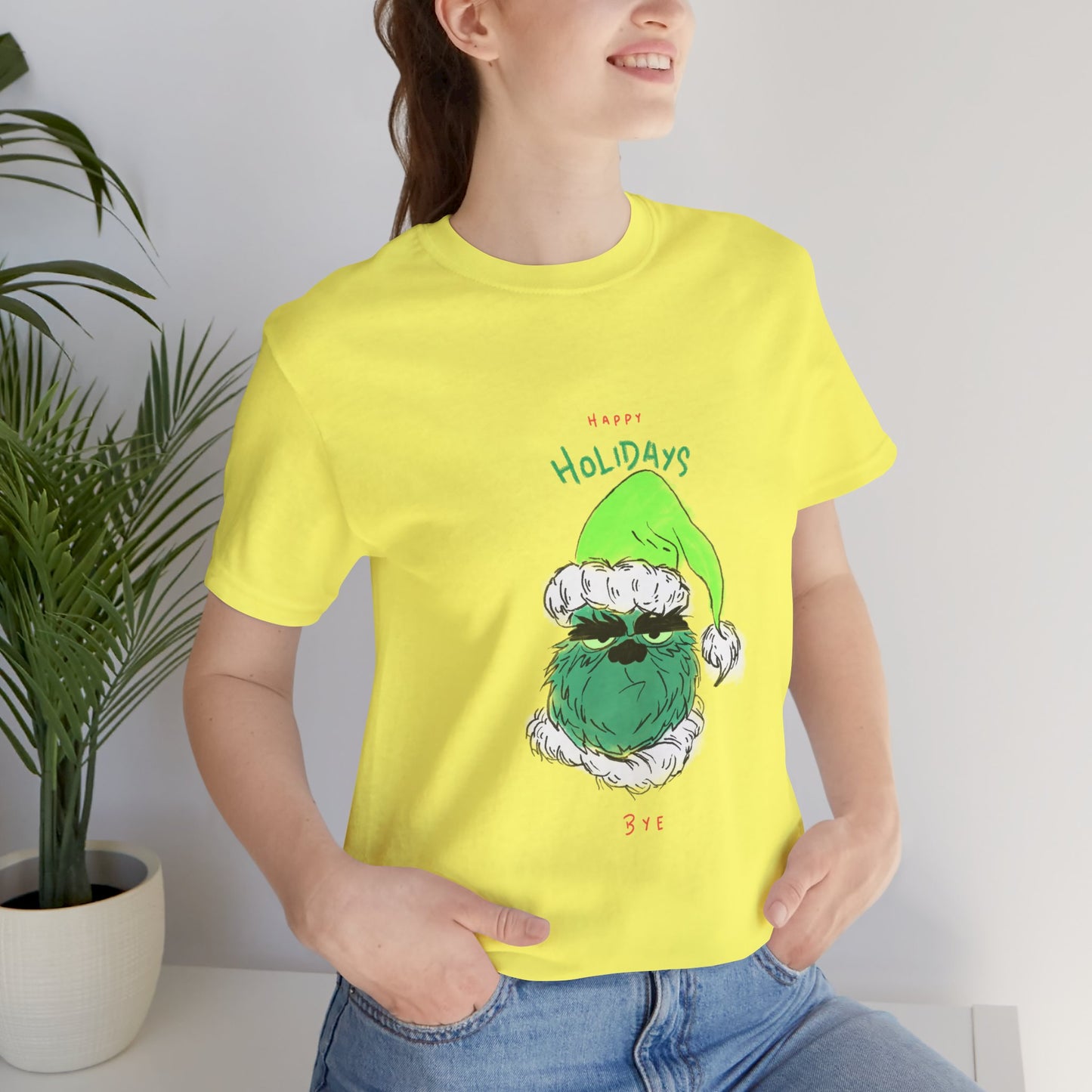 Grumpy Holiday - Unisex Jersey Short Sleeve Tee