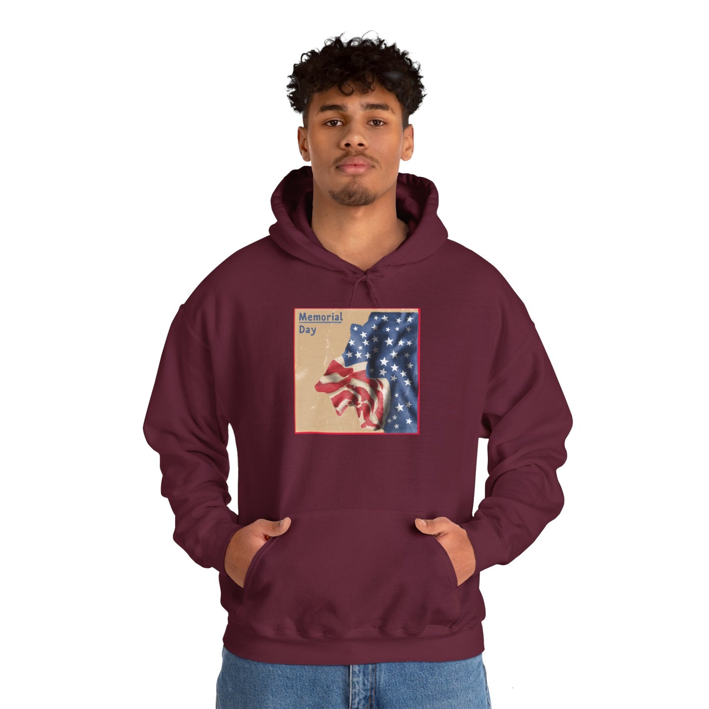 Unisex Heavy Blend™ Hooded Sweatshirt - Memorial's Day