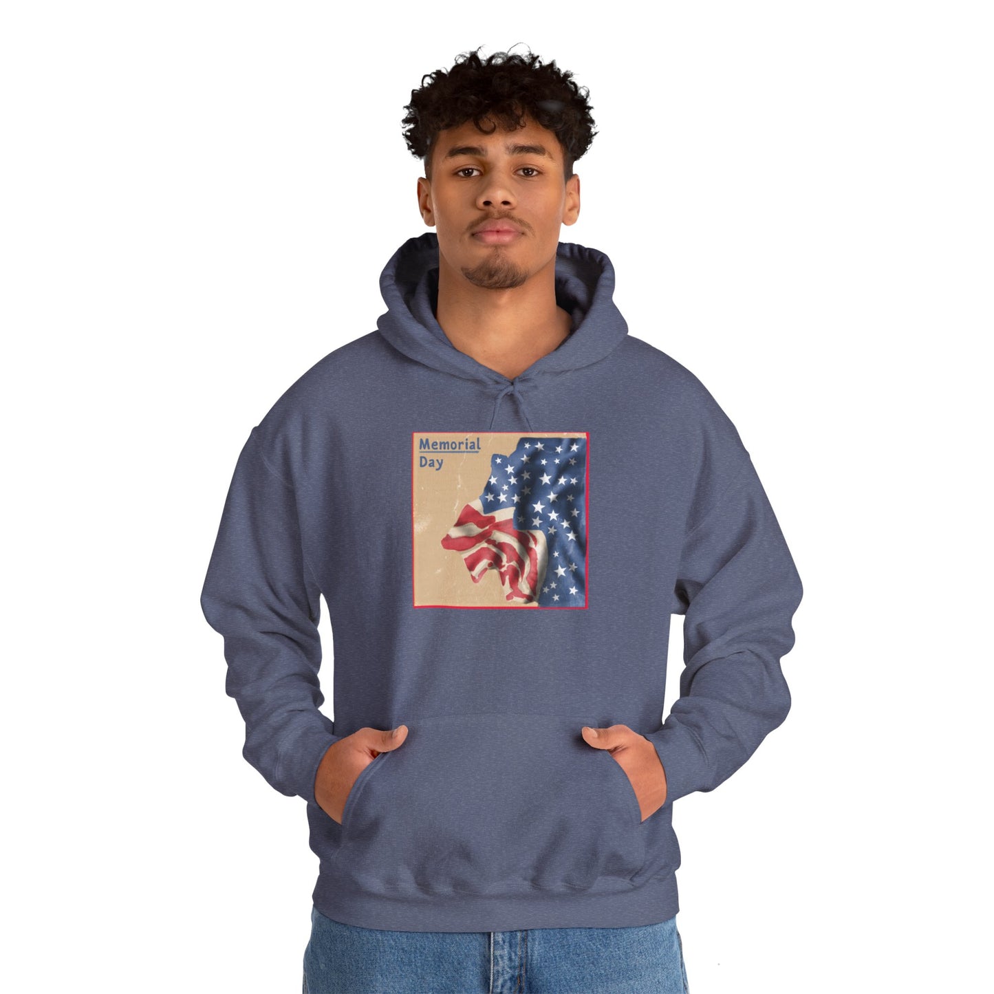 Unisex Heavy Blend™ Hooded Sweatshirt - Memorial's Day