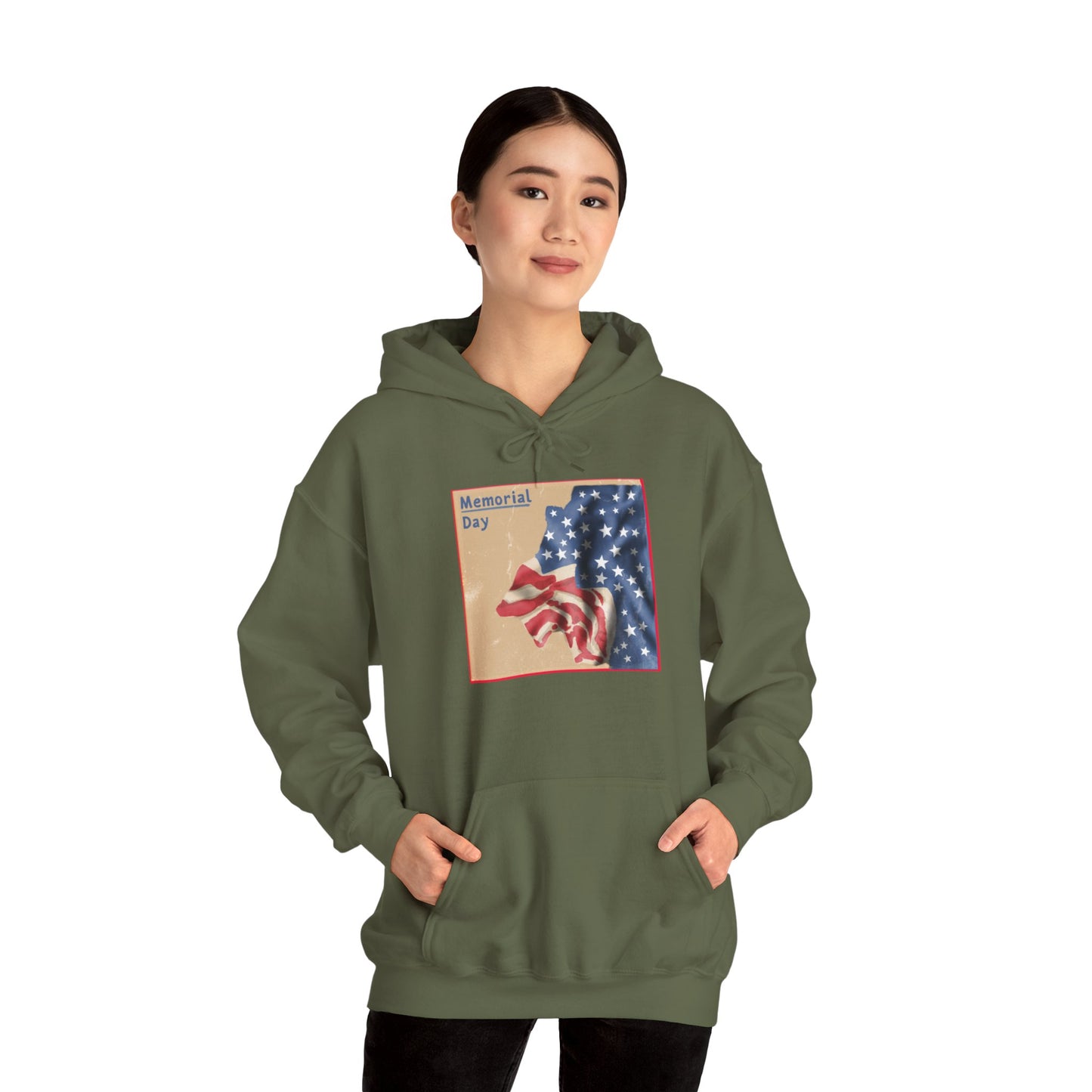 Unisex Heavy Blend™ Hooded Sweatshirt - Memorial's Day