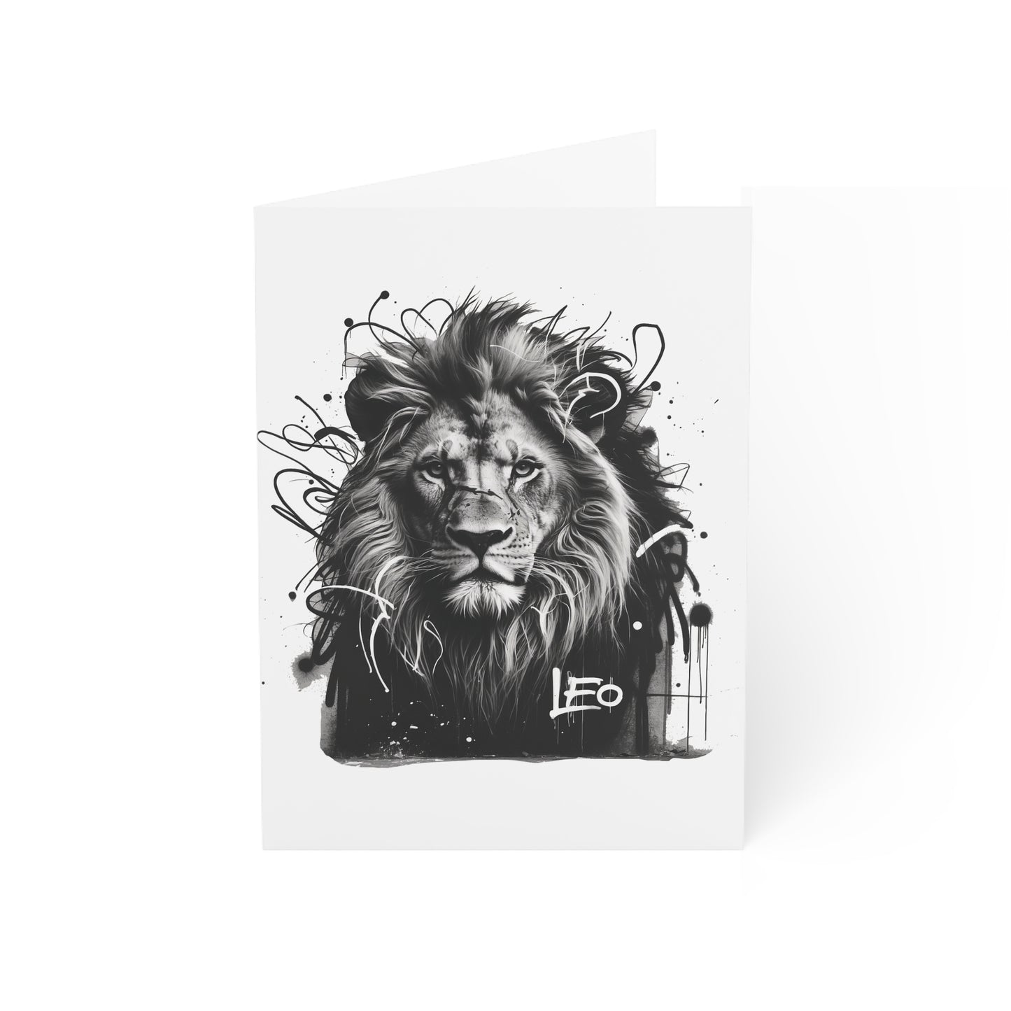 Greeting Cards, Zodiac Leo Design, Birthday Cards, Stationery Set, Bulk Cards, Card Group, Horoscope Cards