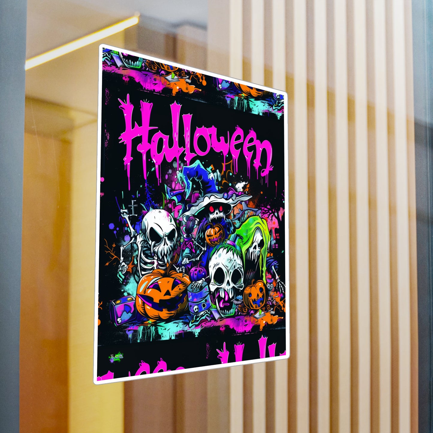 Kiss-Cut Vinyl Decals - Scary Halloween - Halloween 2024 - Epicdsgn