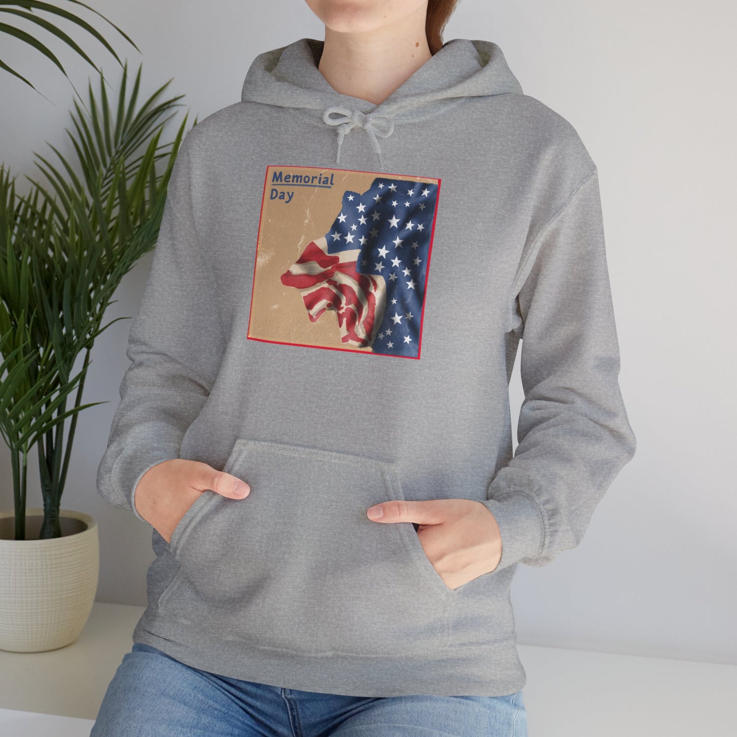 Unisex Heavy Blend™ Hooded Sweatshirt - Memorial's Day