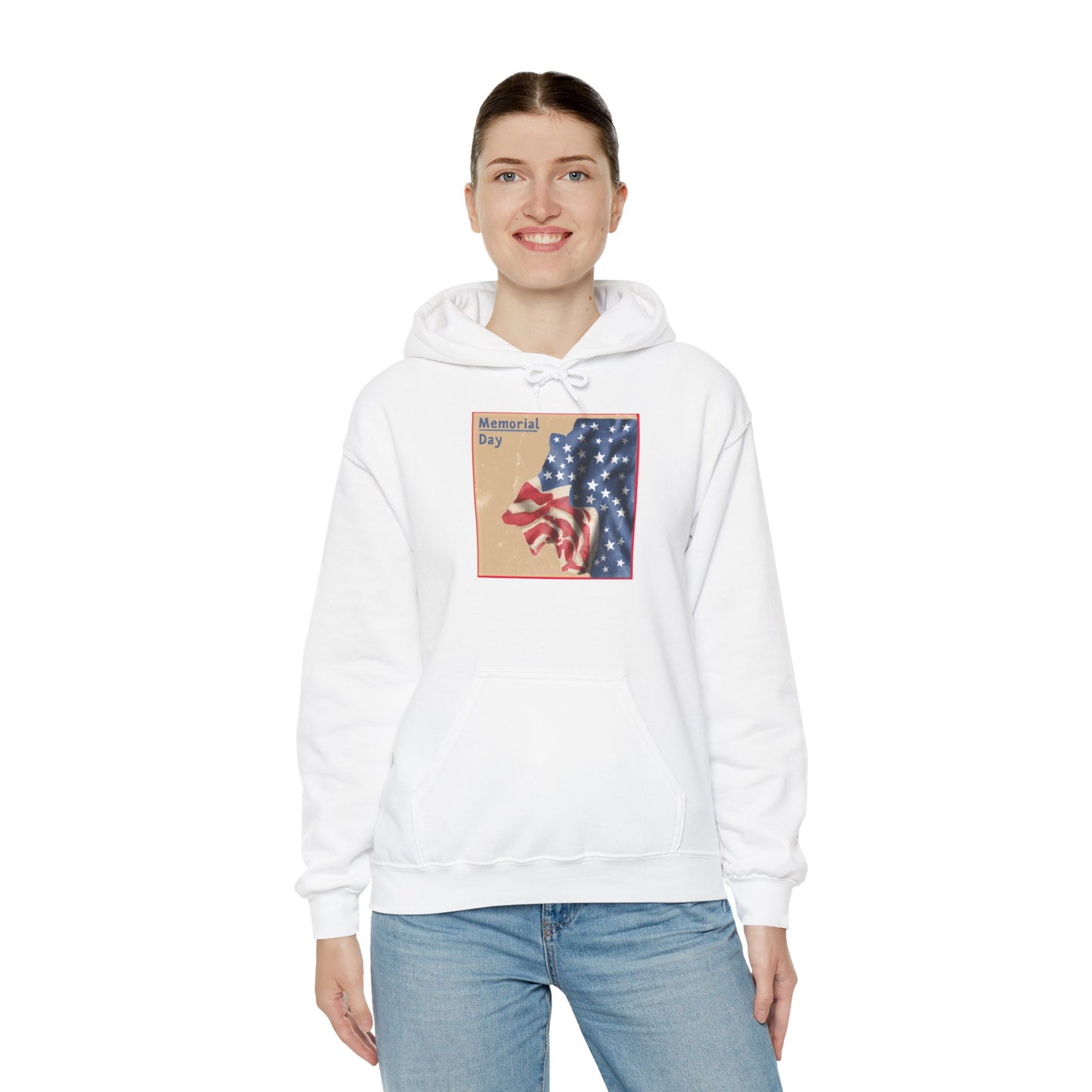 Unisex Heavy Blend™ Hooded Sweatshirt - Memorial's Day