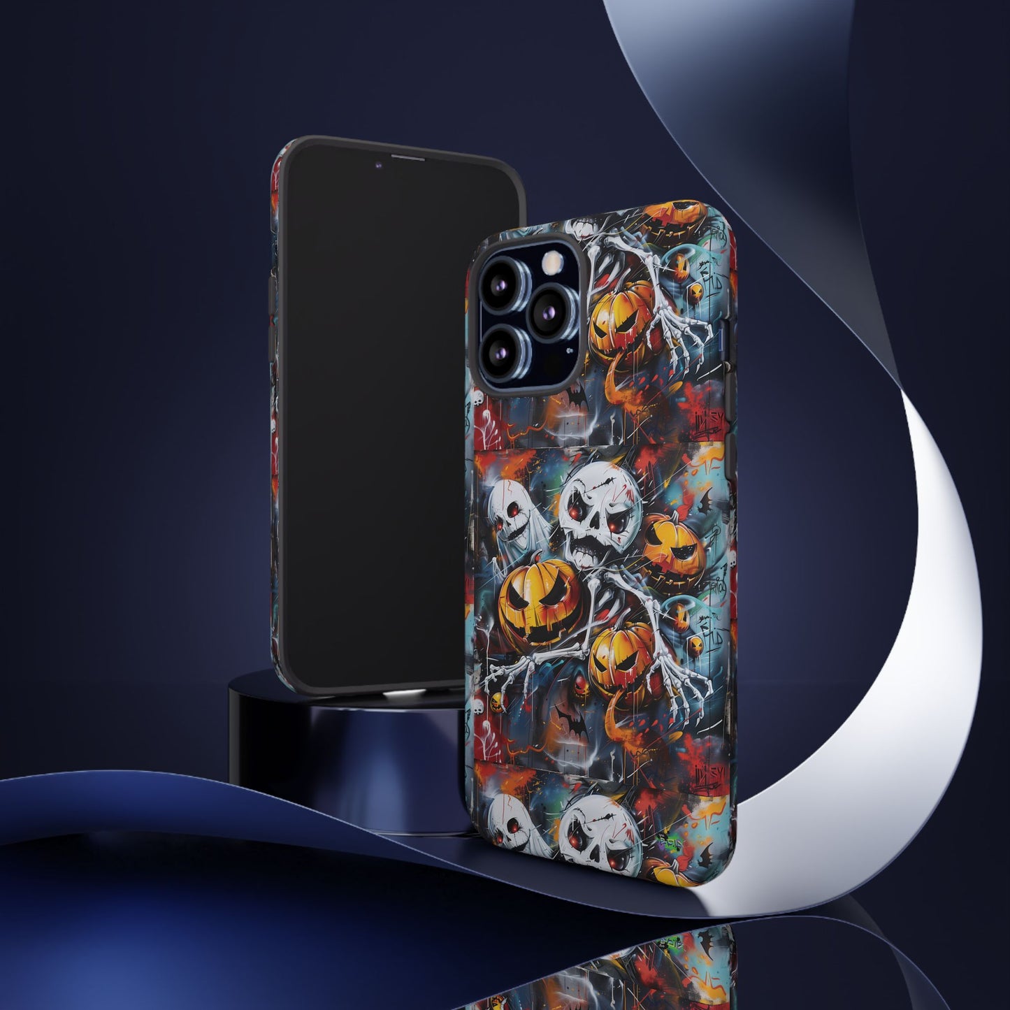 Tough Cases - Bones and Pumpkin - Halloween 2024 - Epicdsgn