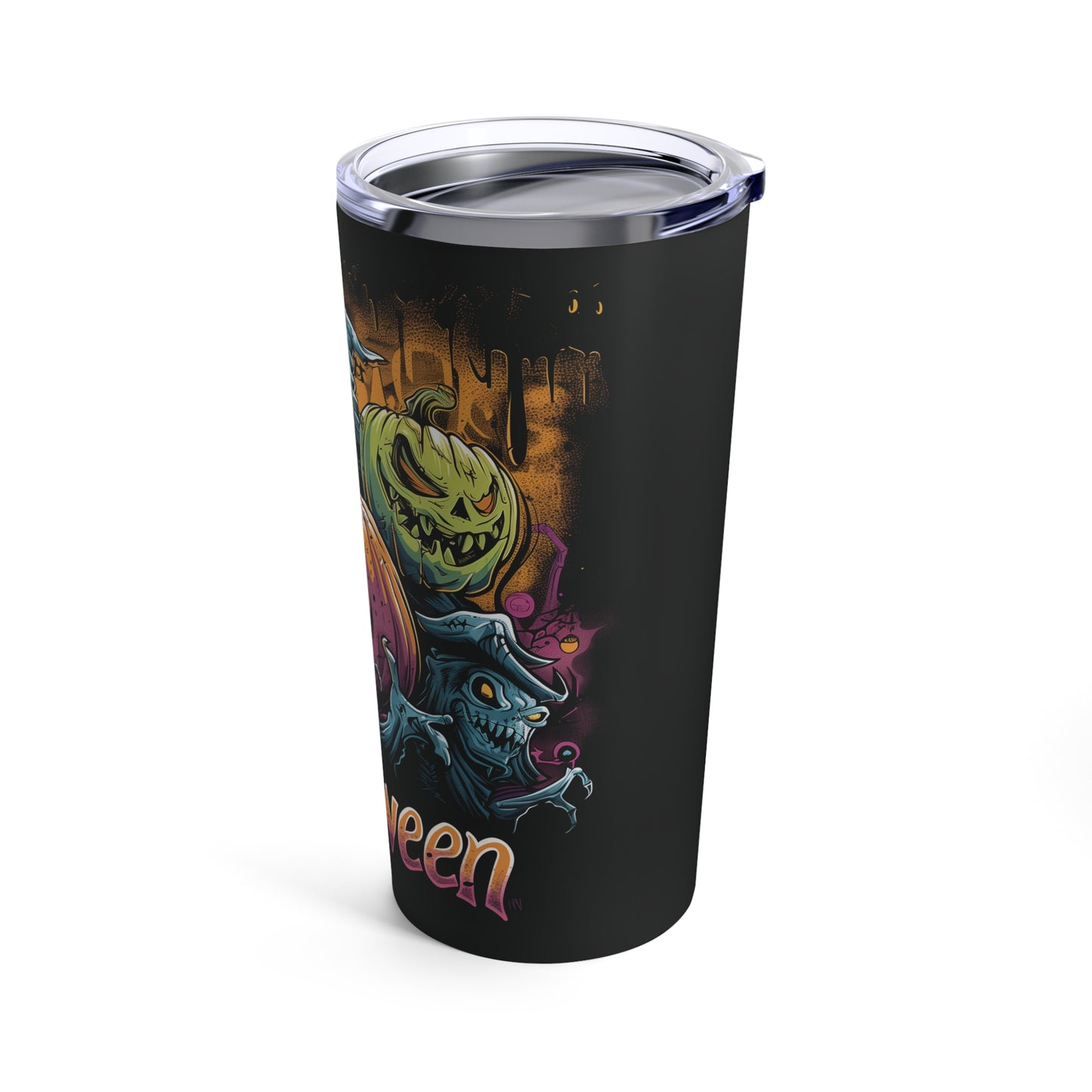 Tumbler 20oz - Scary Pumpkin - Halloween 2024 - Epicdsgn