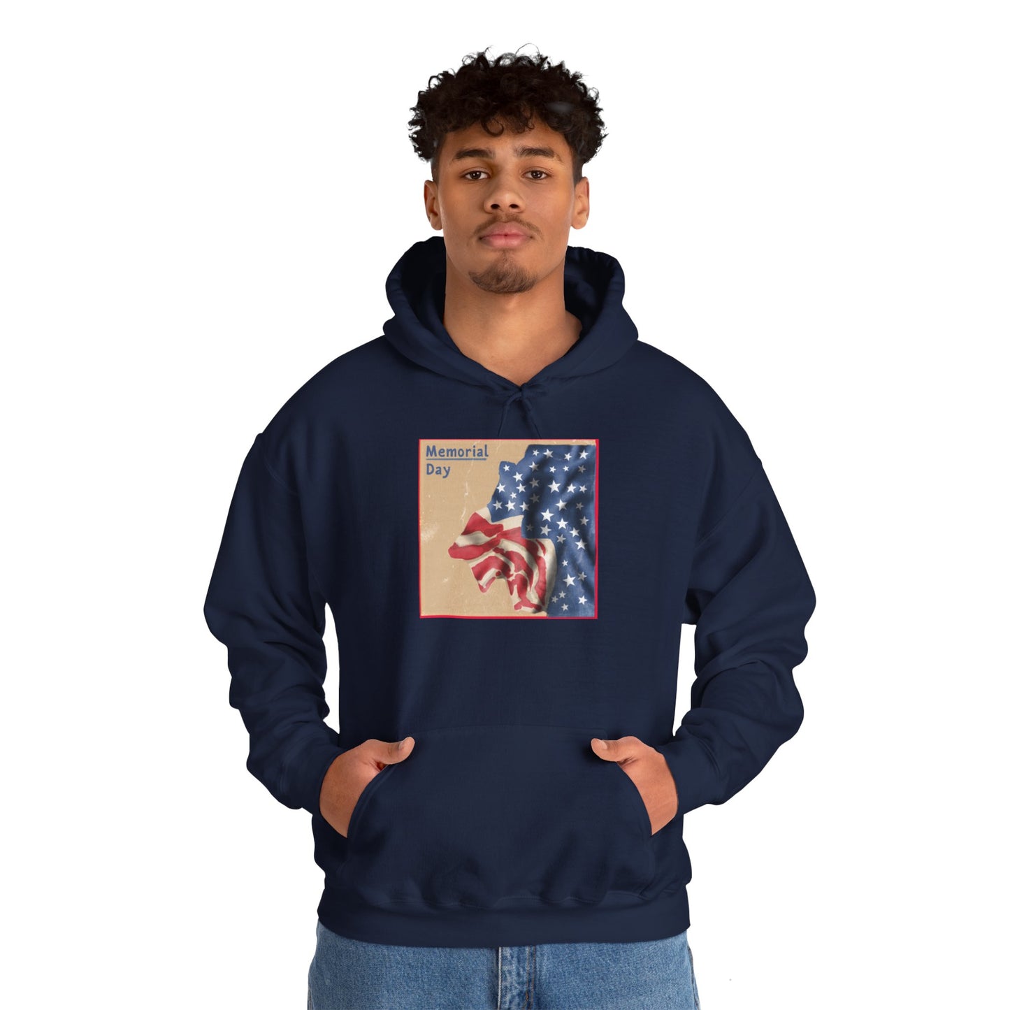 Unisex Heavy Blend™ Hooded Sweatshirt - Memorial's Day
