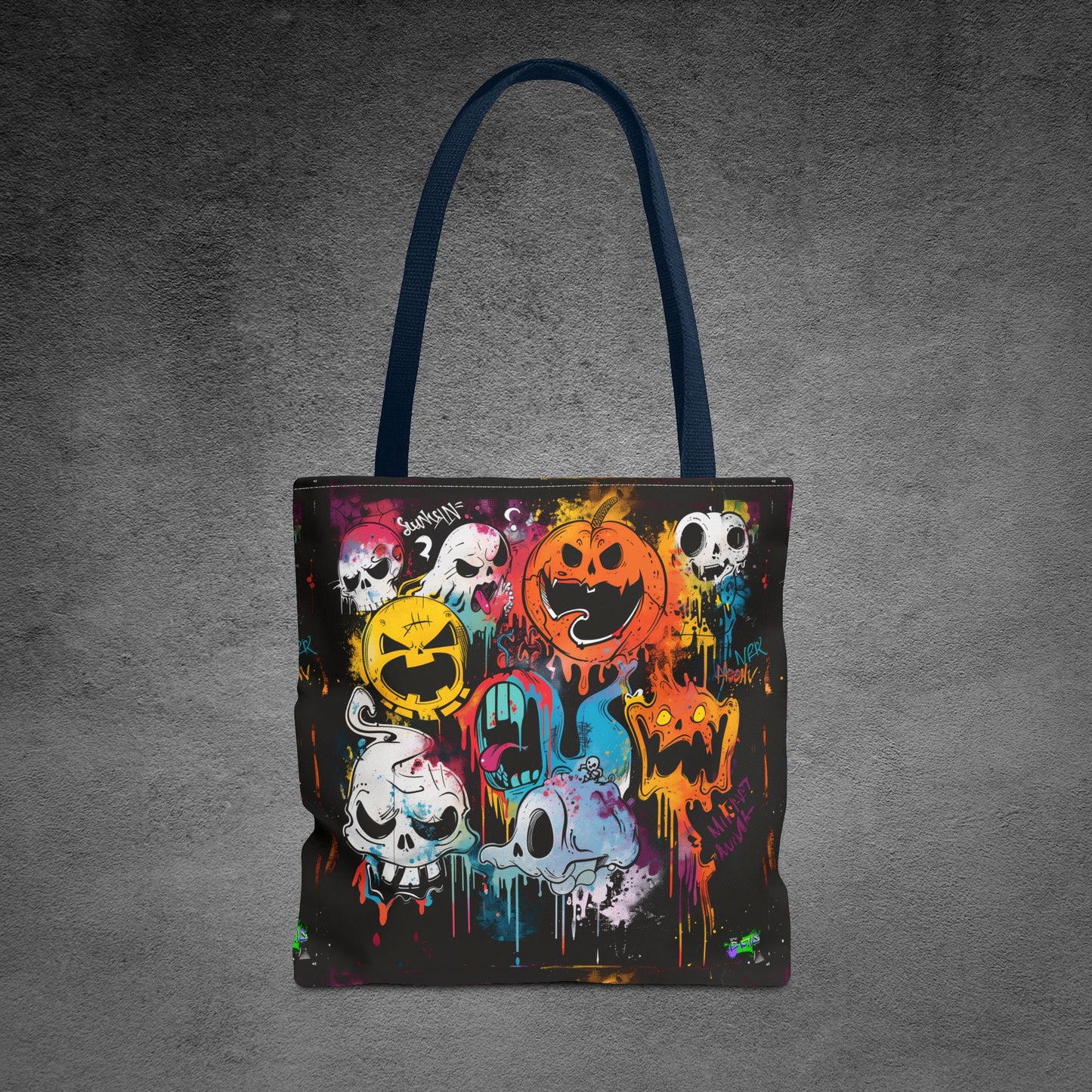 Tote Bag (AOP) - Laughing Pumpkin - Halloween 2024 - Epicdsgn