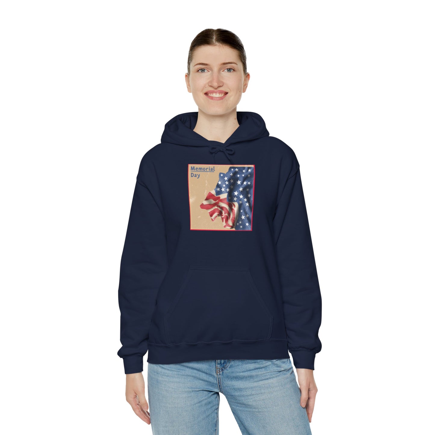 Unisex Heavy Blend™ Hooded Sweatshirt - Memorial's Day