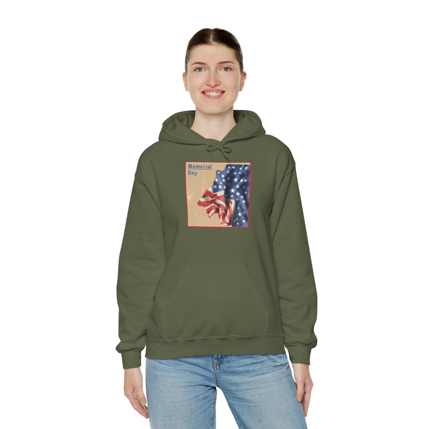 Unisex Heavy Blend™ Hooded Sweatshirt - Memorial's Day