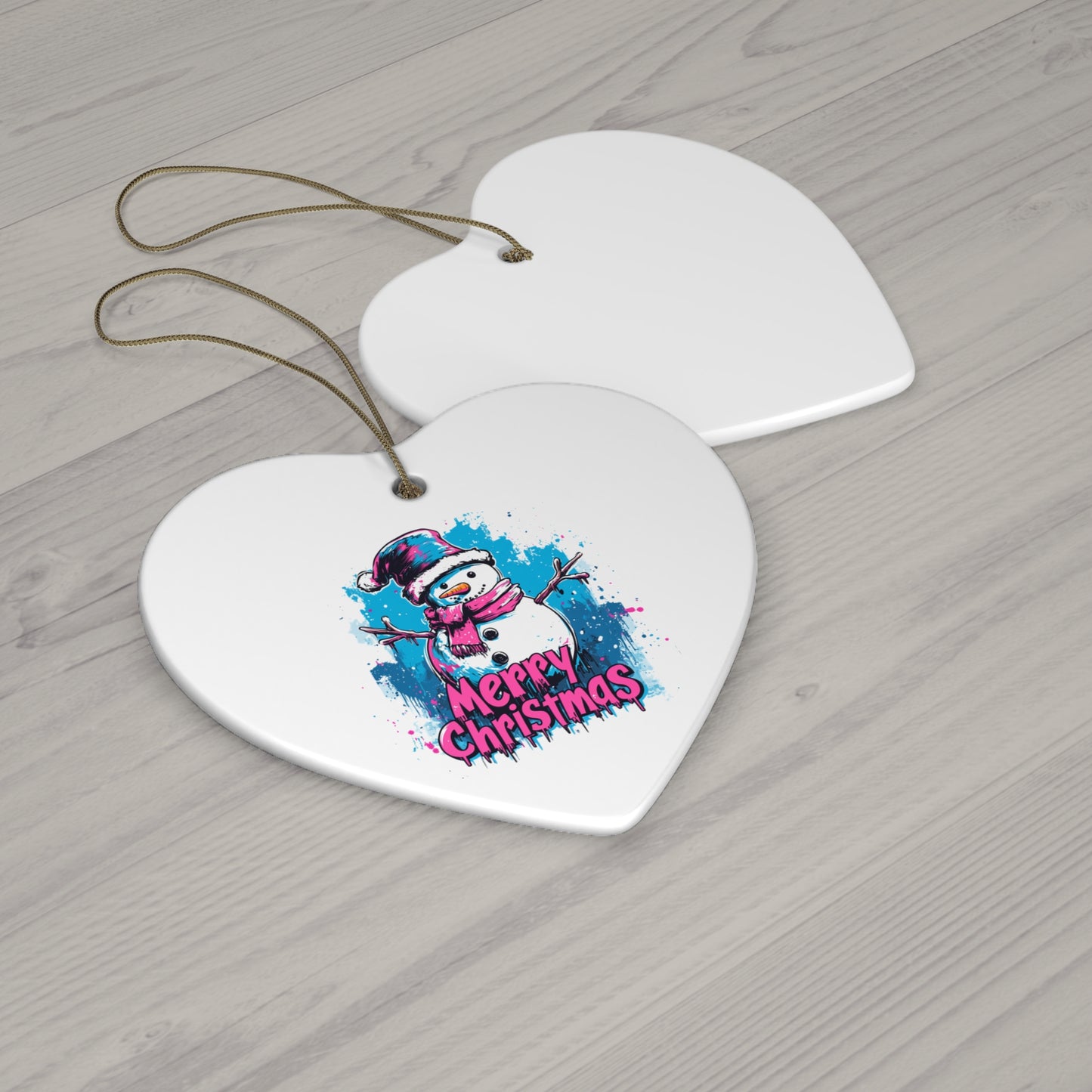 Ceramic Ornament, 4 Shapes - Chill and Merry - epicdsgn