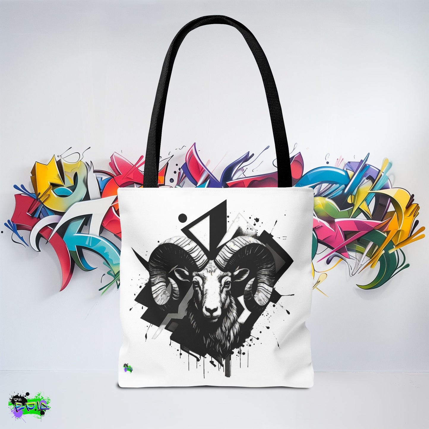 Zodiac Tote Bag, Aries Constellation Eco-Friendly Reusable Canvas Shopping Bag - Astrology Gift, Horoscope Handbag, Star Sign Market Tote,