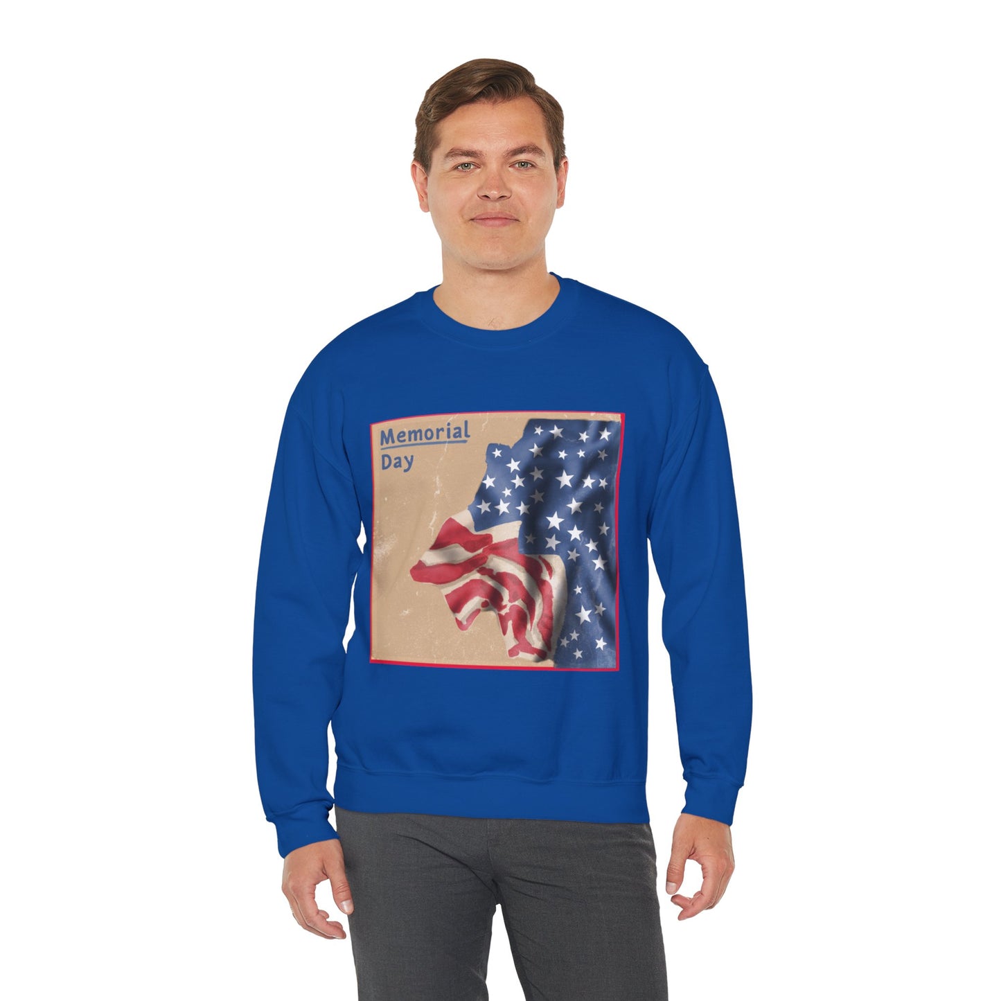 Unisex Heavy Blend™ Crewneck Sweatshirt - Memorial's Day