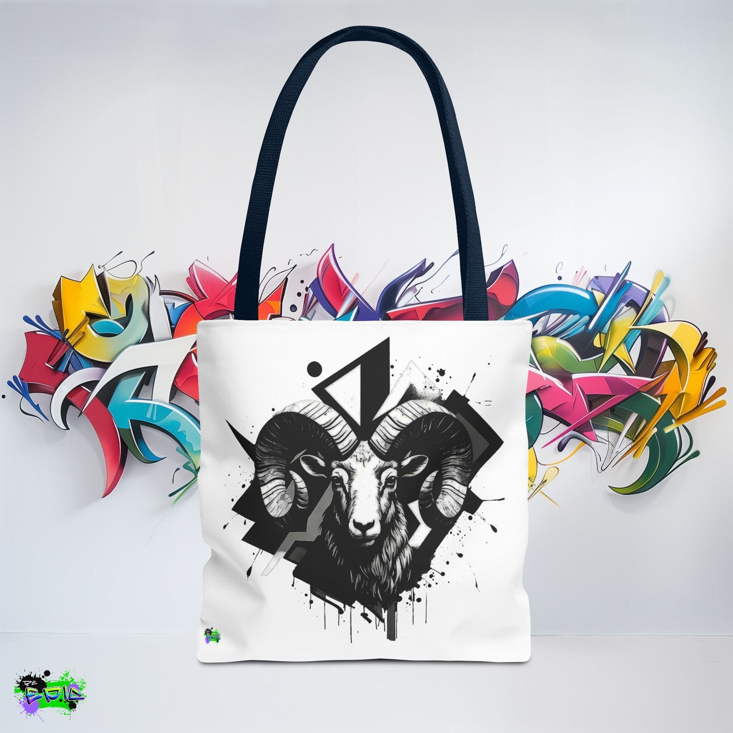 Zodiac Tote Bag, Aries Constellation Eco-Friendly Reusable Canvas Shopping Bag - Astrology Gift, Horoscope Handbag, Star Sign Market Tote,
