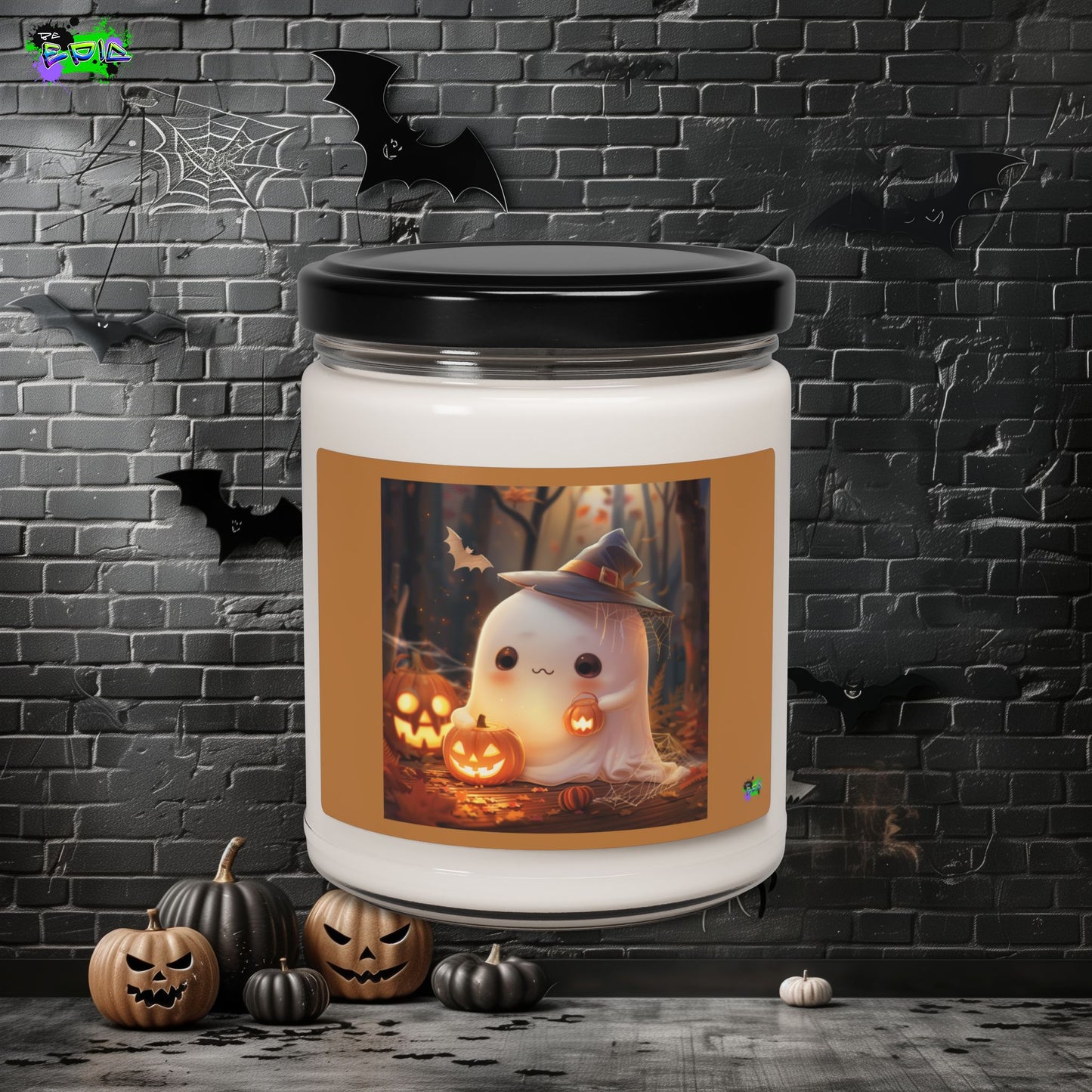 Scented Soy Candle, 9oz - Not-so-scary Halloween 02 - Halloween 2024 - Epicdsgn