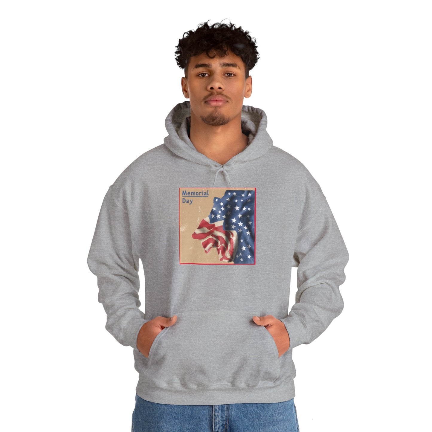 Unisex Heavy Blend™ Hooded Sweatshirt - Memorial's Day